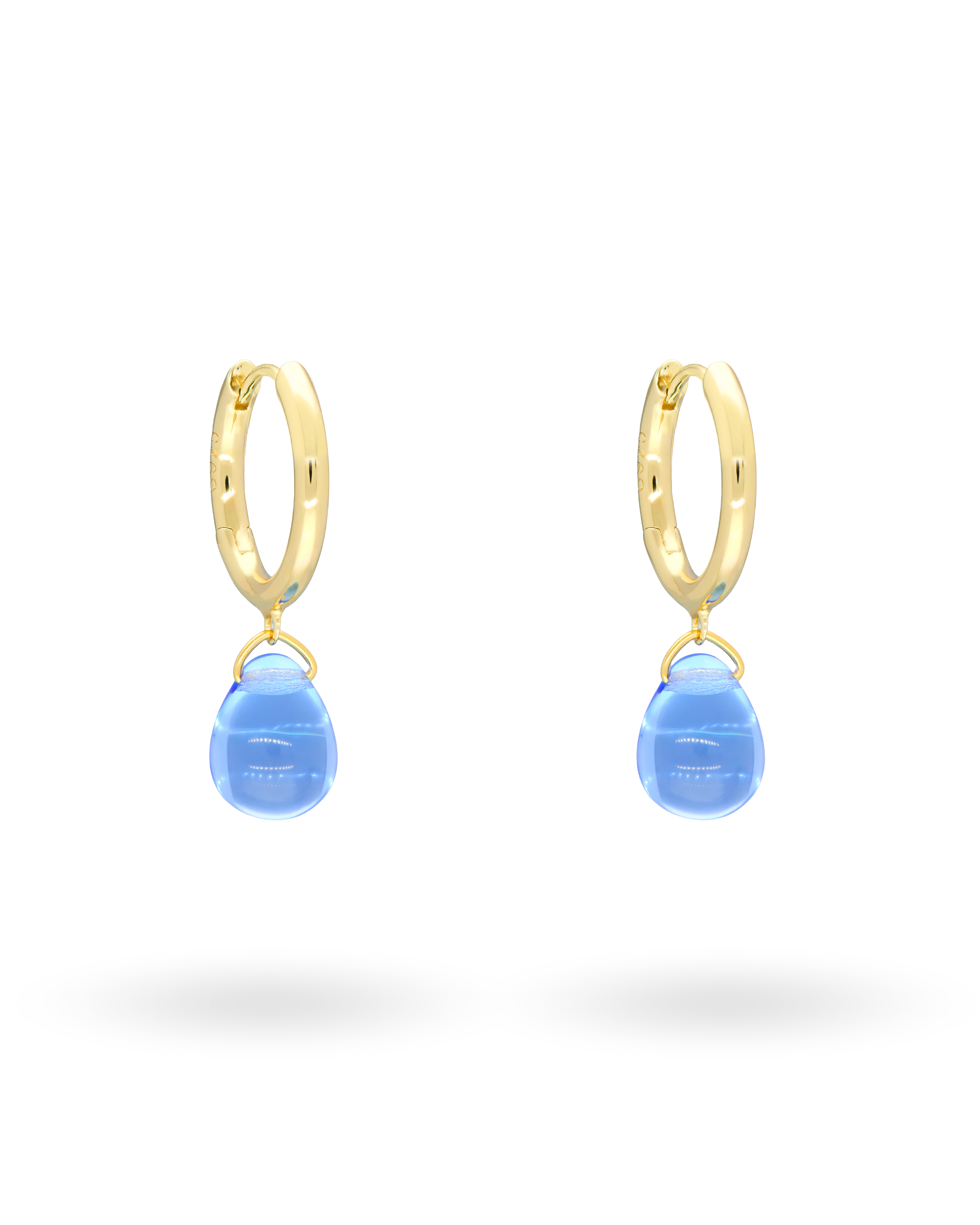 Sugar Drop Blue Earrings
