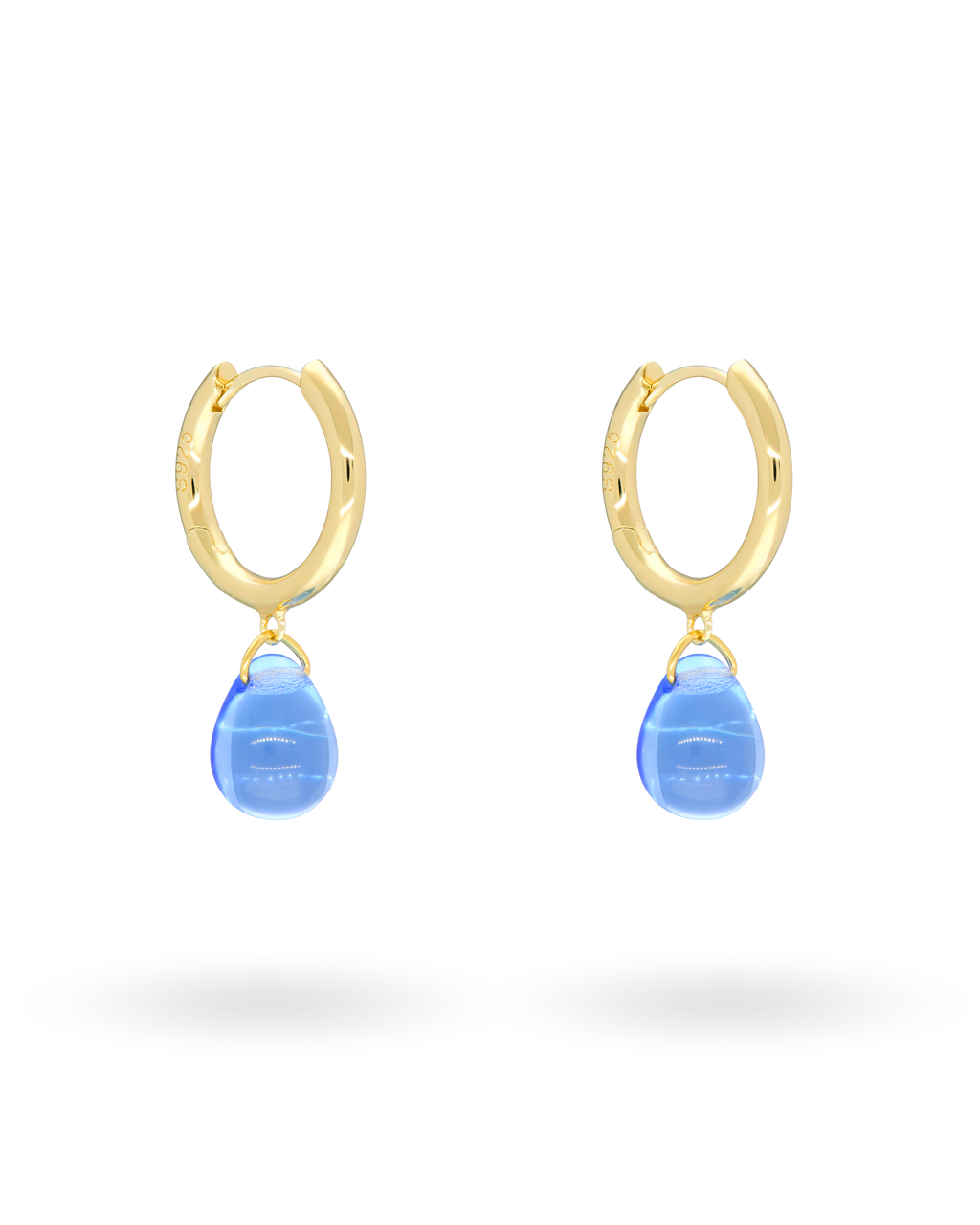 Sugar Drop Blue Earrings