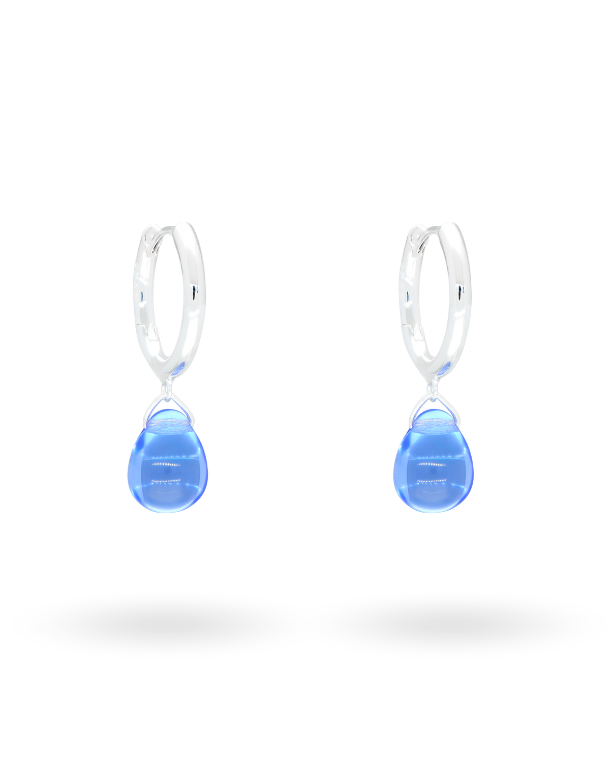 Sugar Drop Earrings Silver