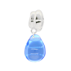 Sugar Drop Blue Necklace in Silver