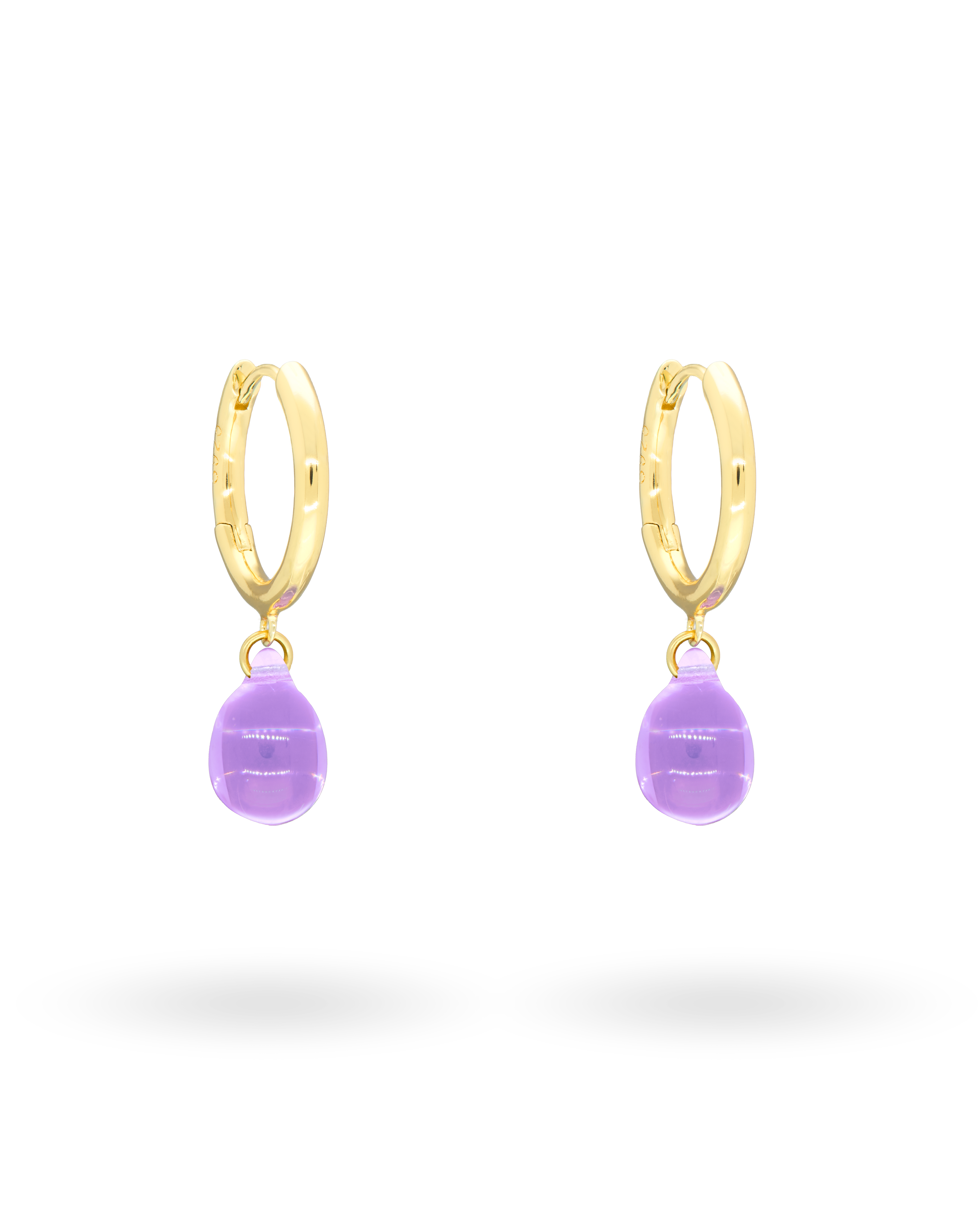 Sugar Drop Violet Earrings