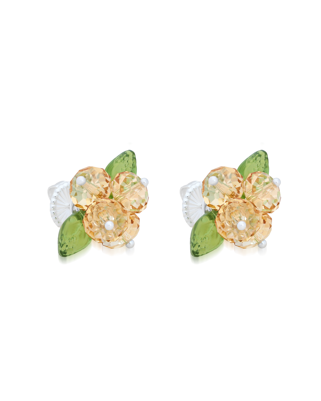 Vanilla Romance Earrings in Silver