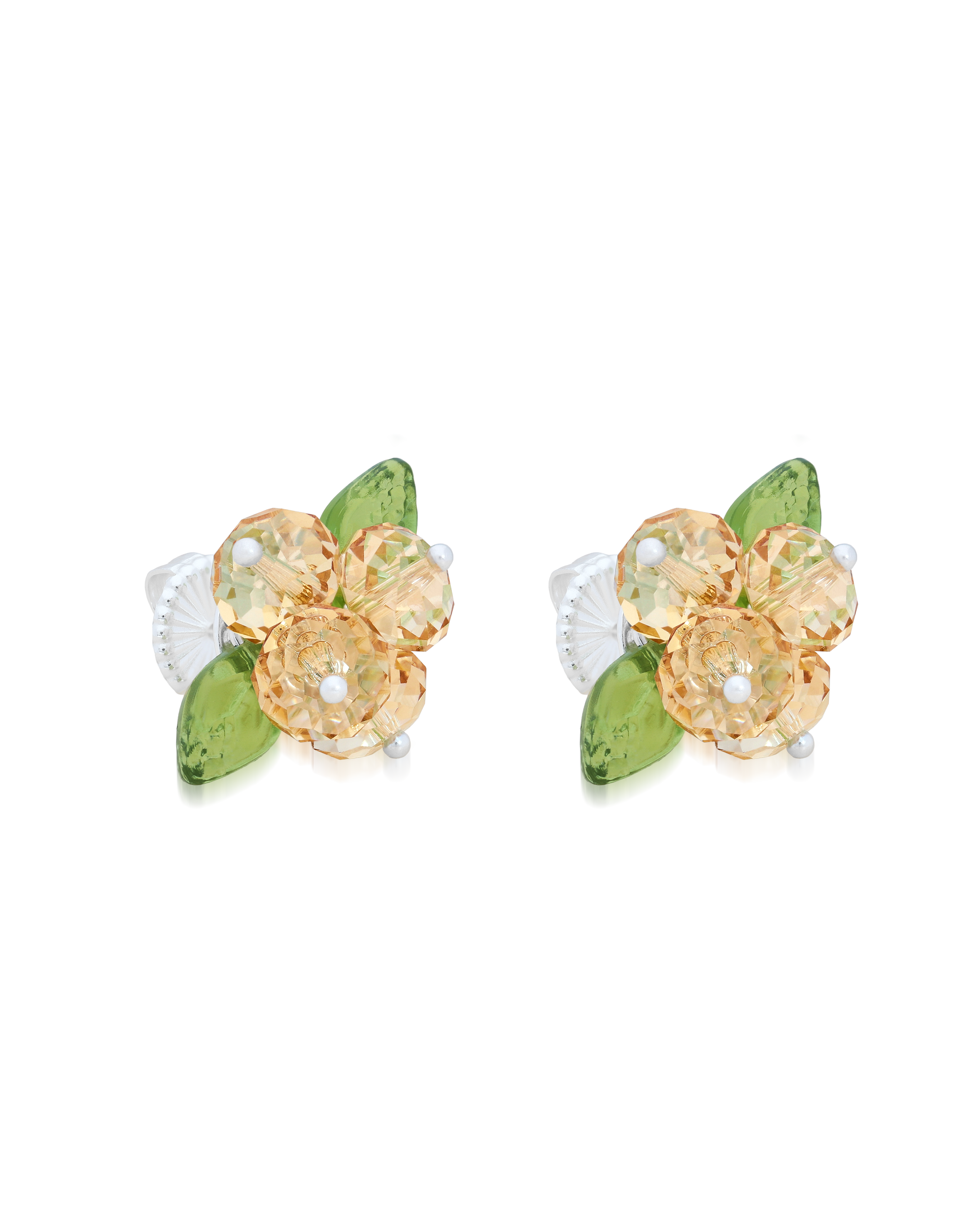 Vanilla Romance Earrings in Silver
