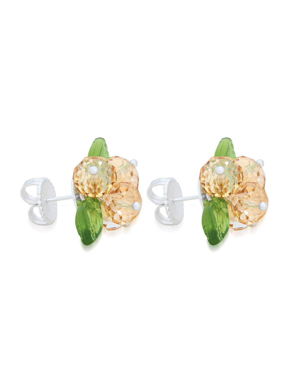 Vanilla Romance Earrings in Silver