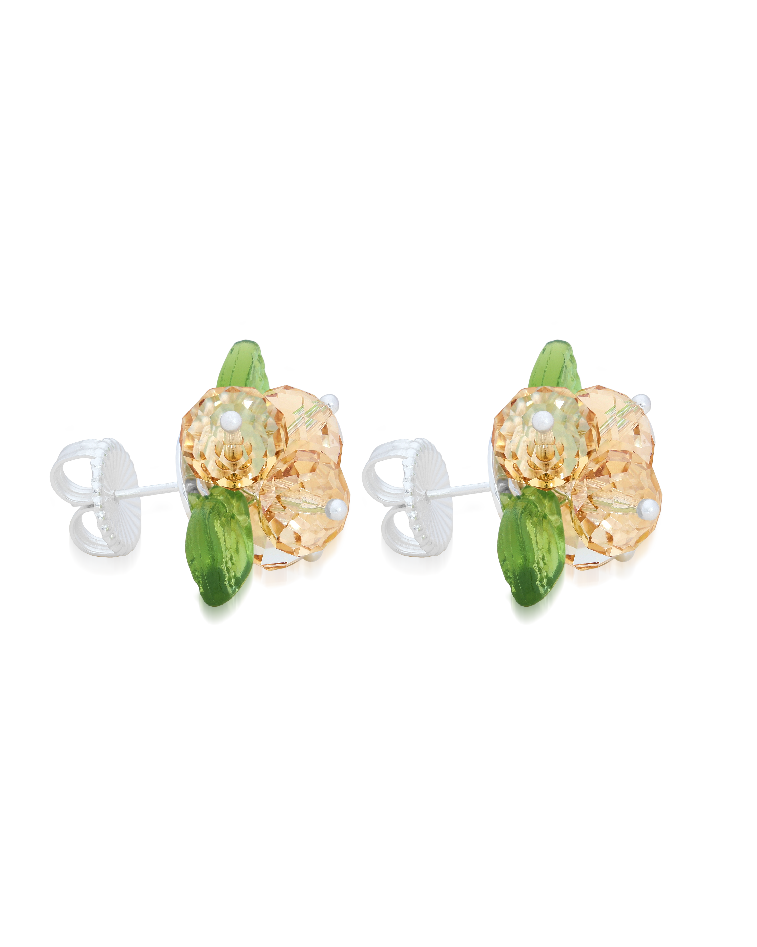 Vanilla Romance Earrings in Silver