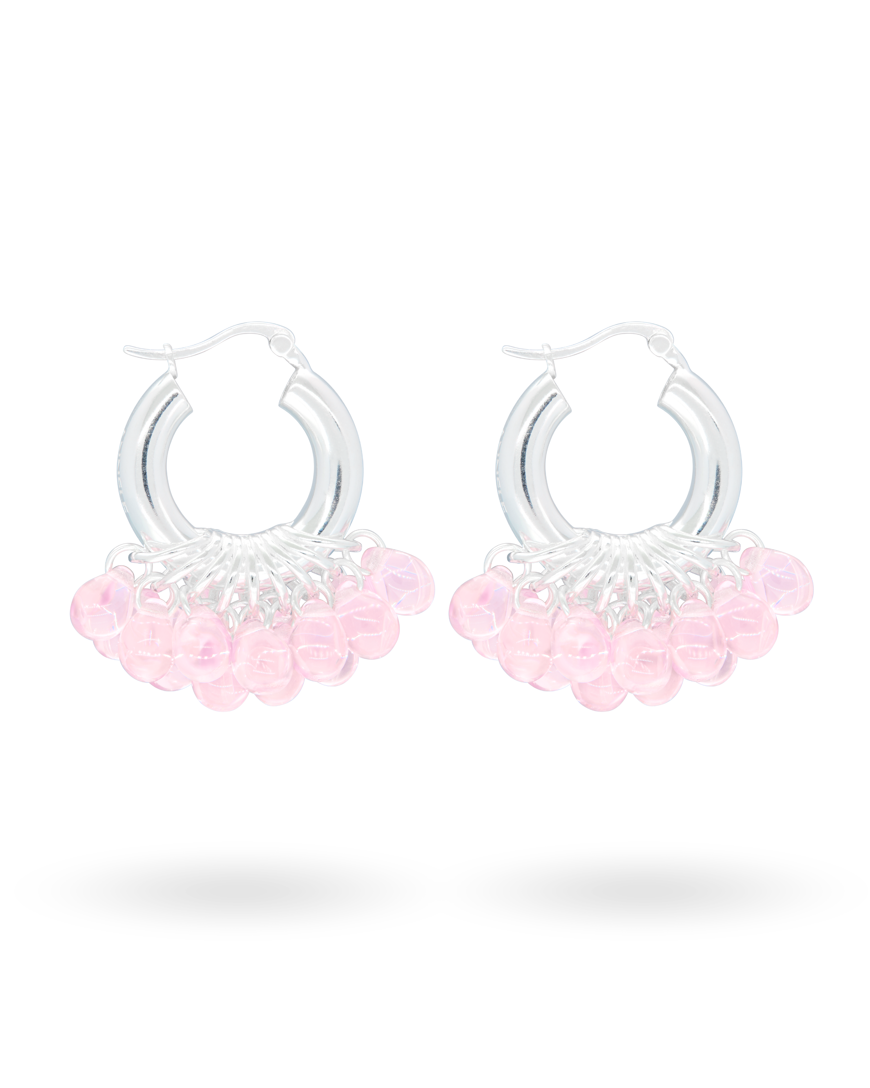 Whipped Dreams Earrings in Silver