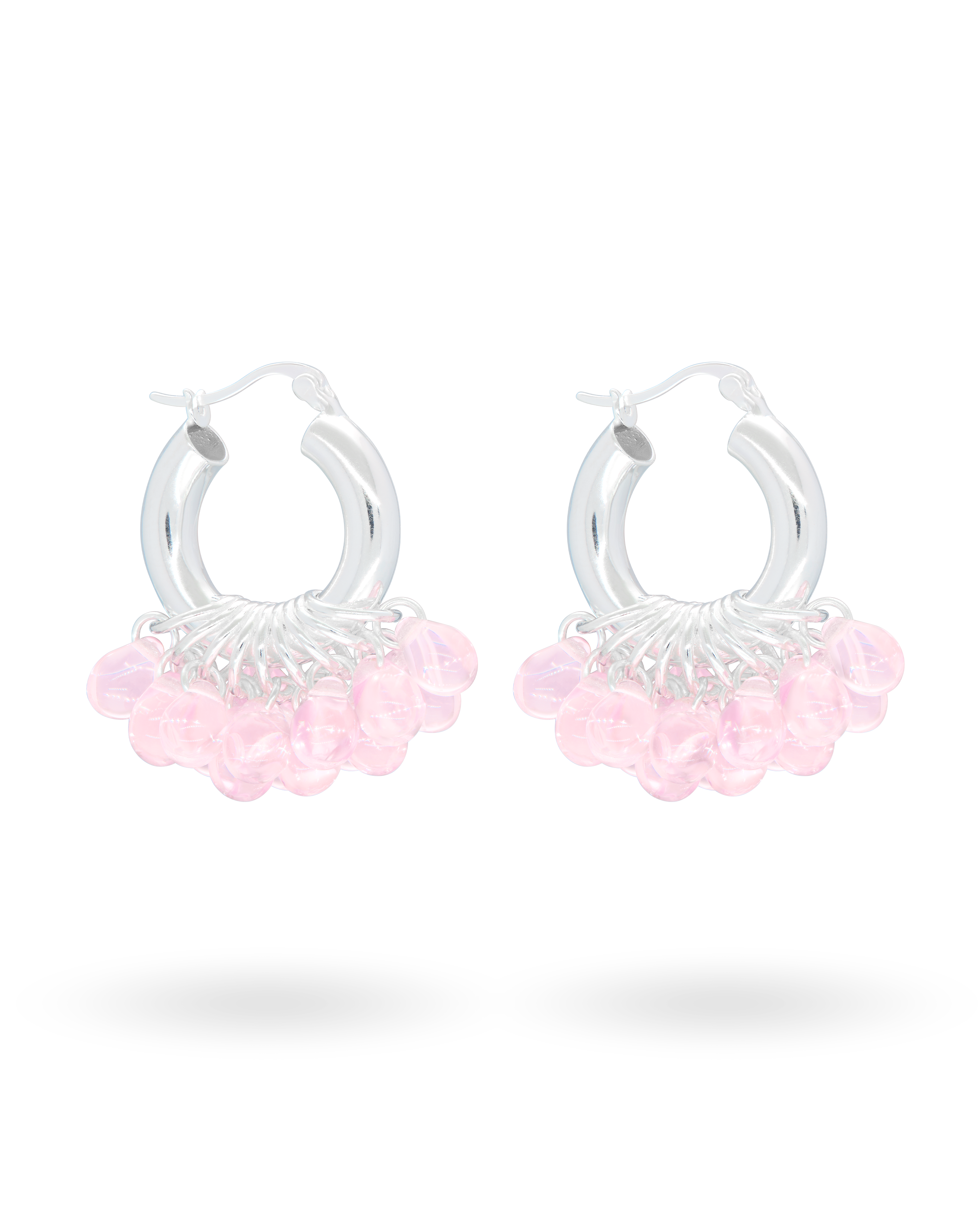 Whipped Dreams Earrings in Silver