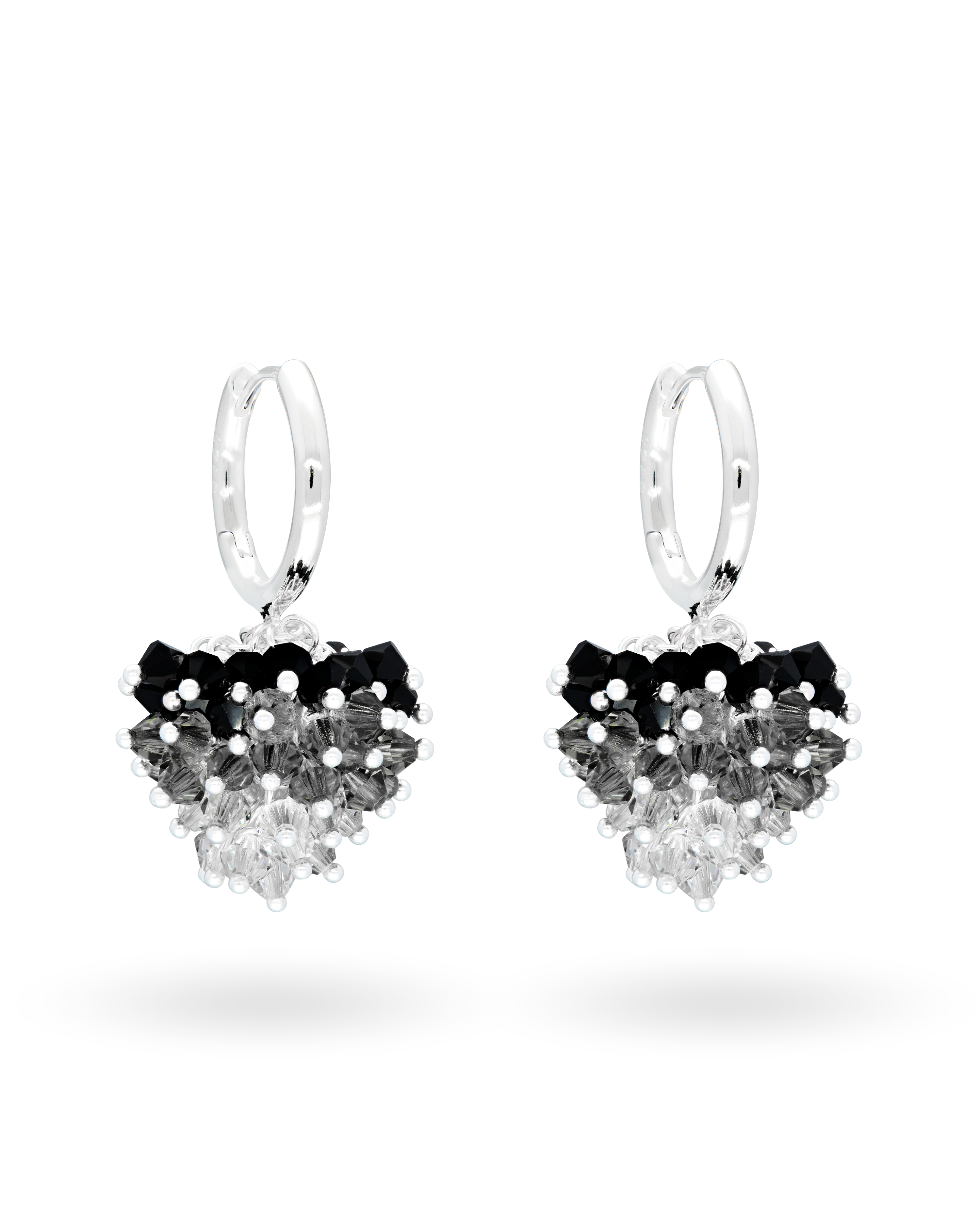 Wonder Thunder Earrings in Silver