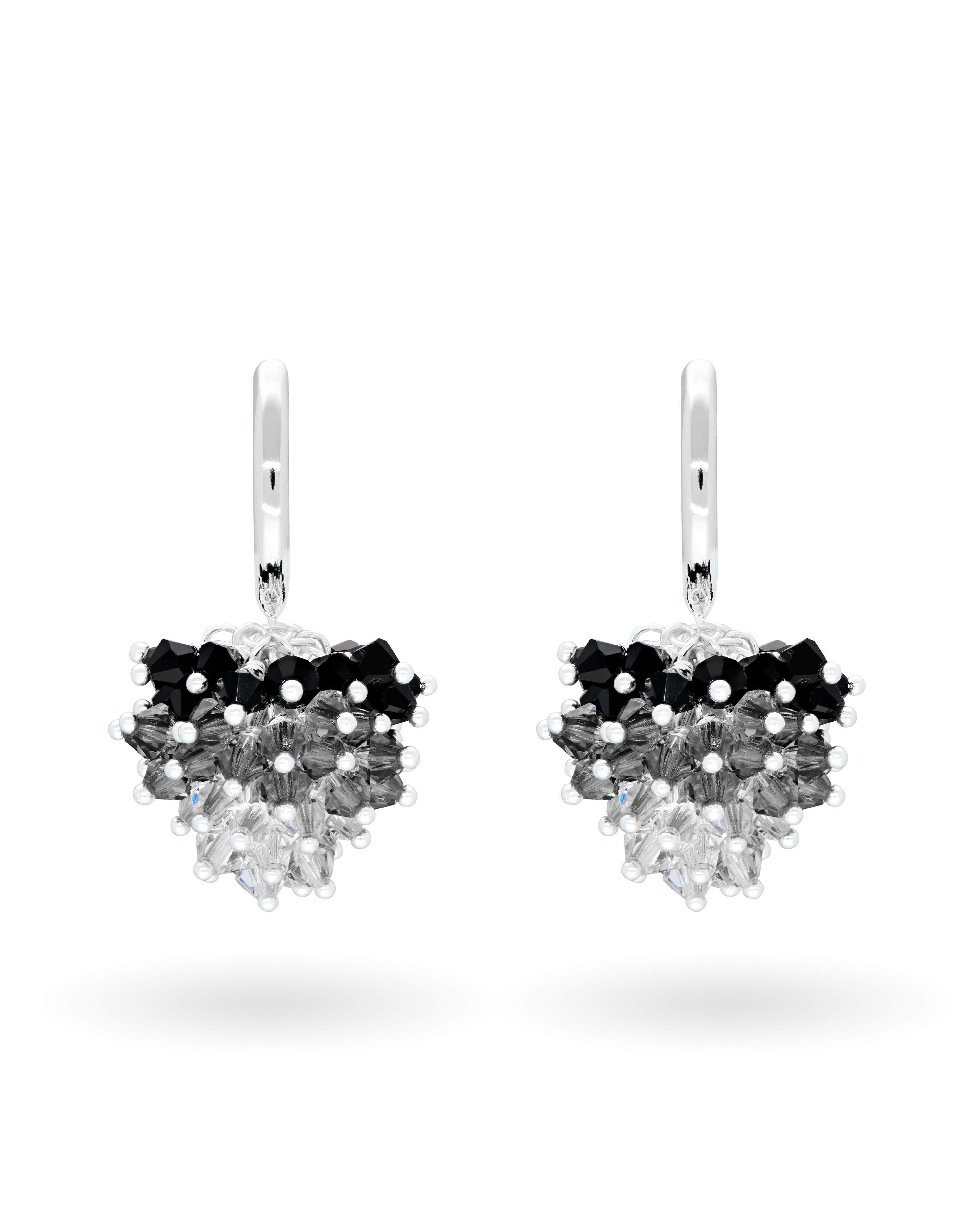 Wonder Thunder Earrings in Silver