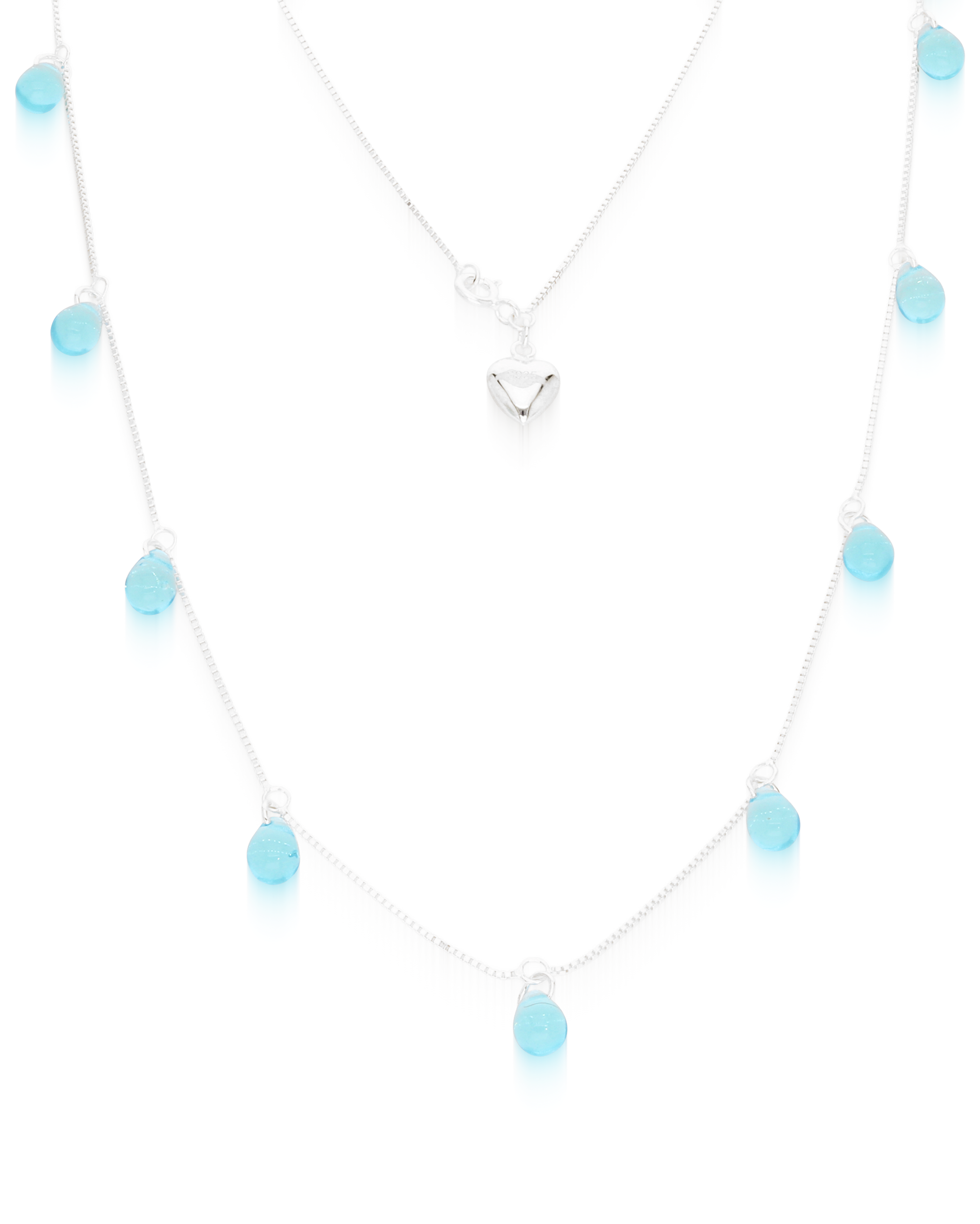 Bubblicious Necklace in Silver
