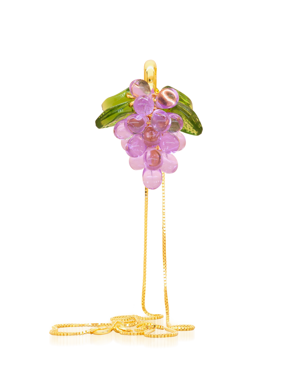 Lavender Jelly Necklace