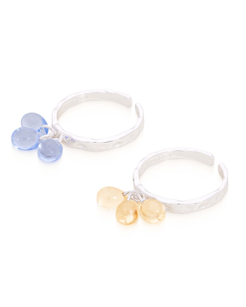 Teenie Weenies 2 Rings in Silver