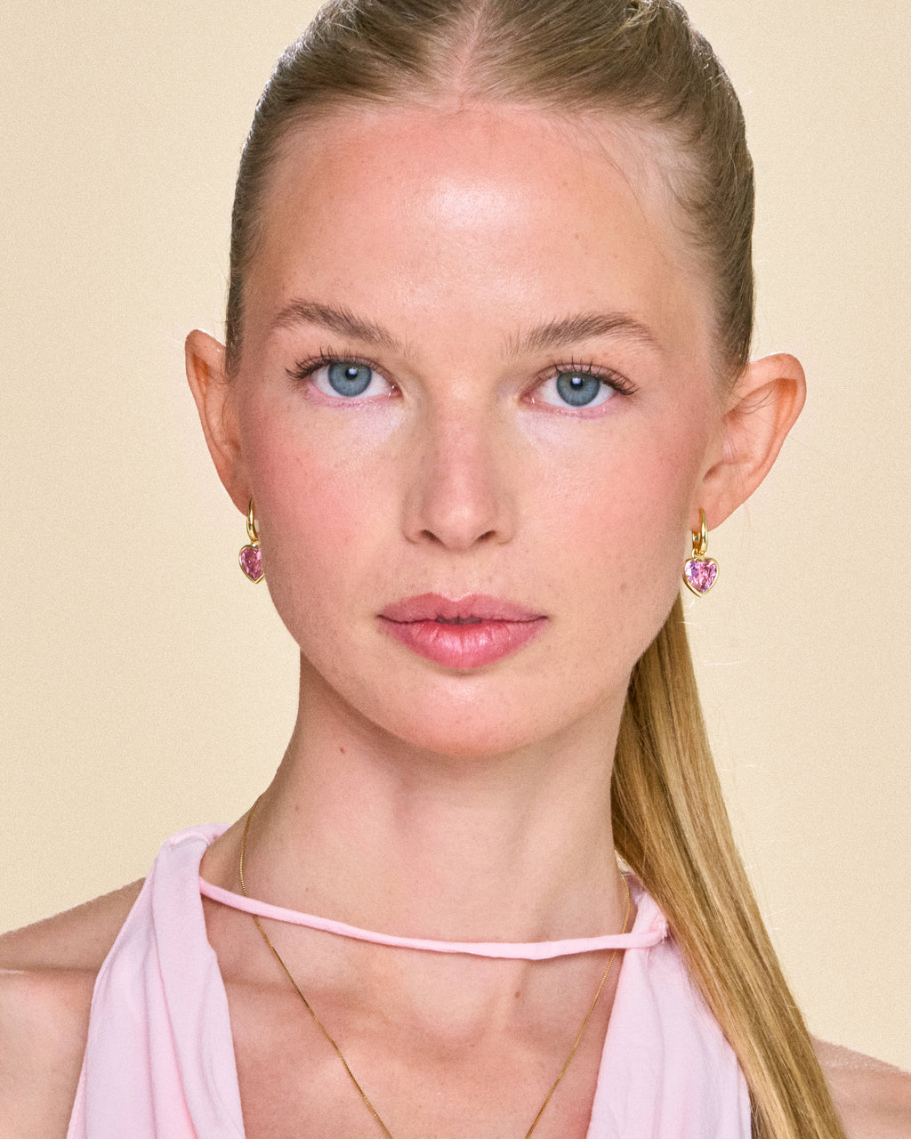 Sweethearts Light Pink Earrings