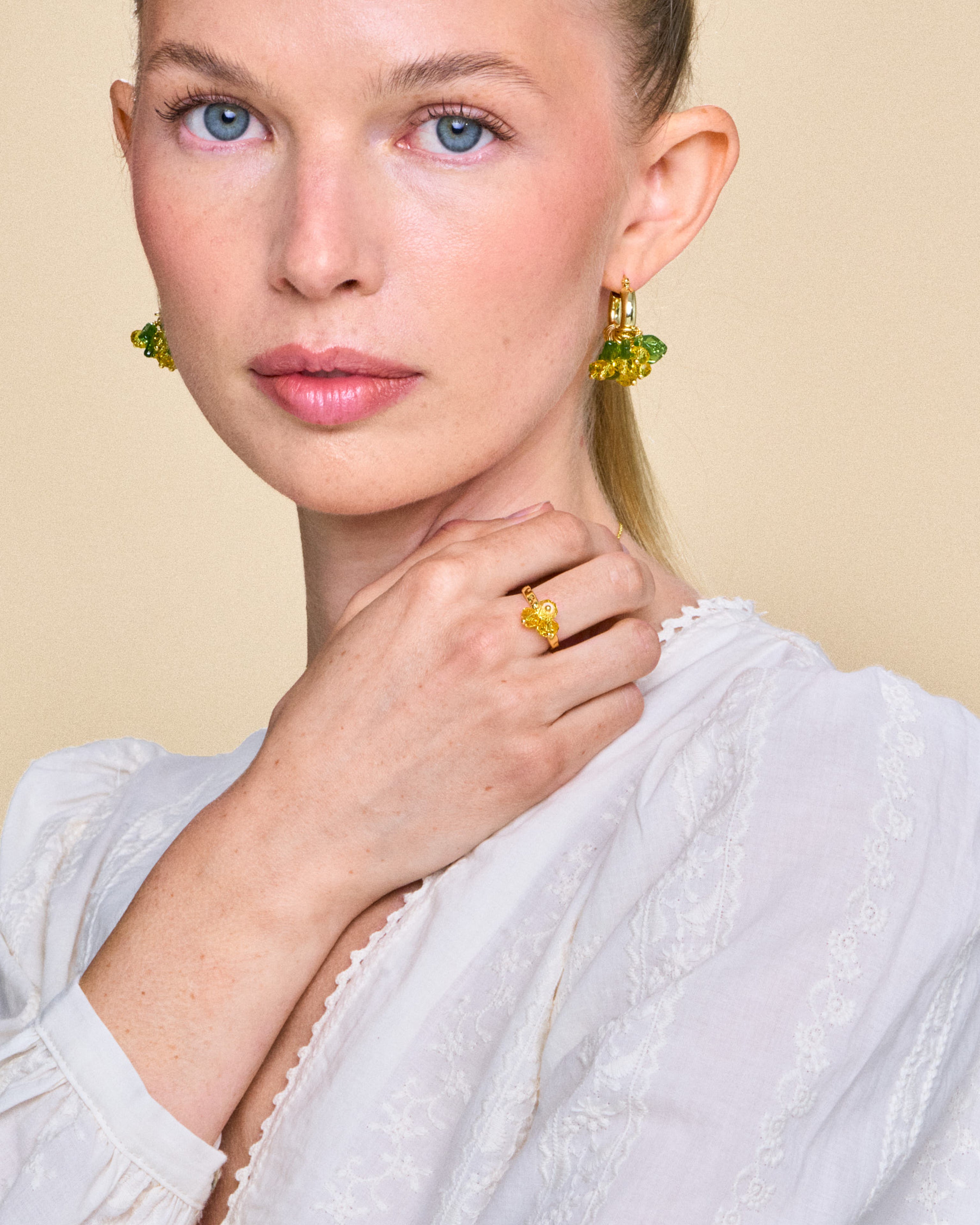 Disco Ring Yellow
