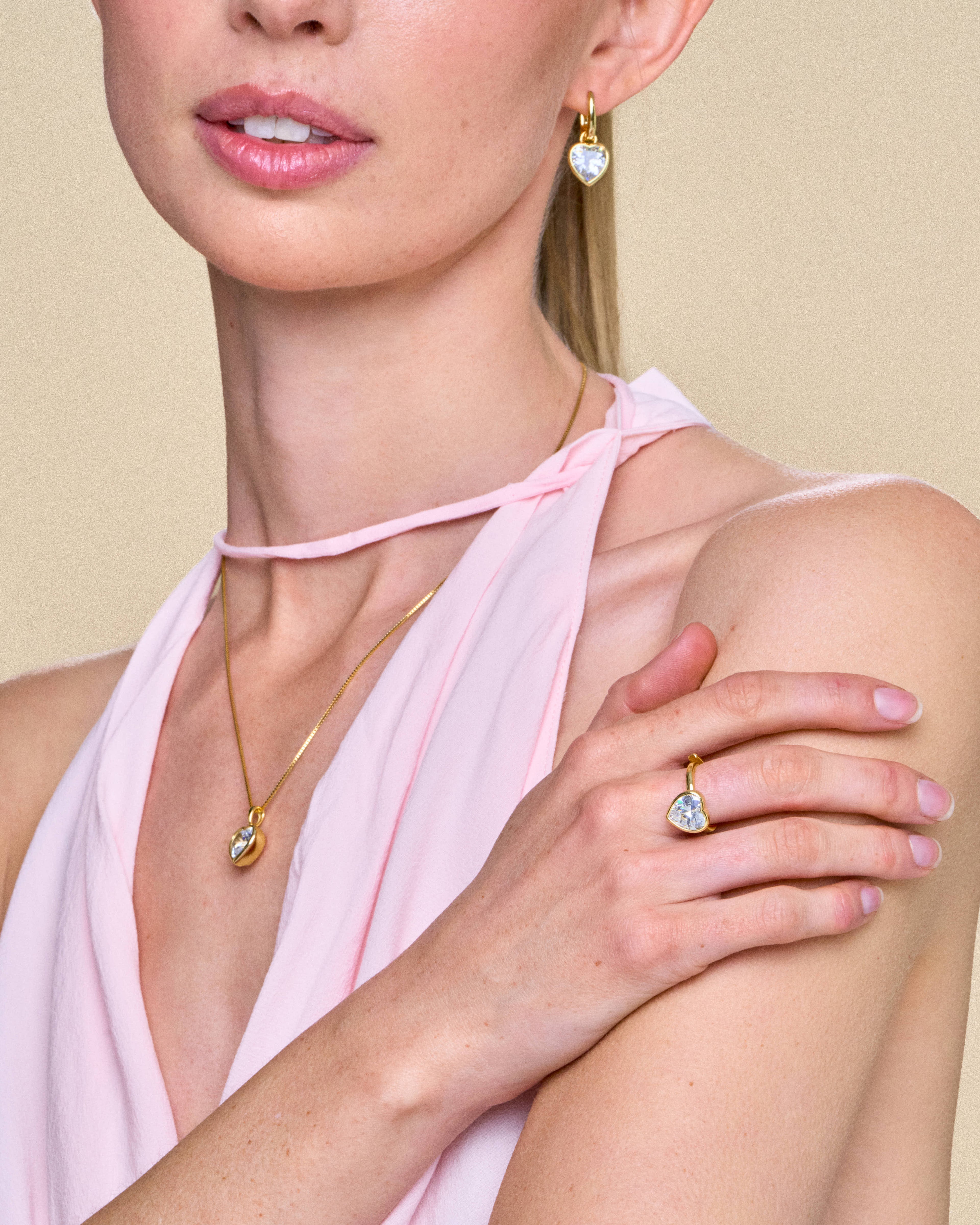 Sweethearts Crystal Earrings