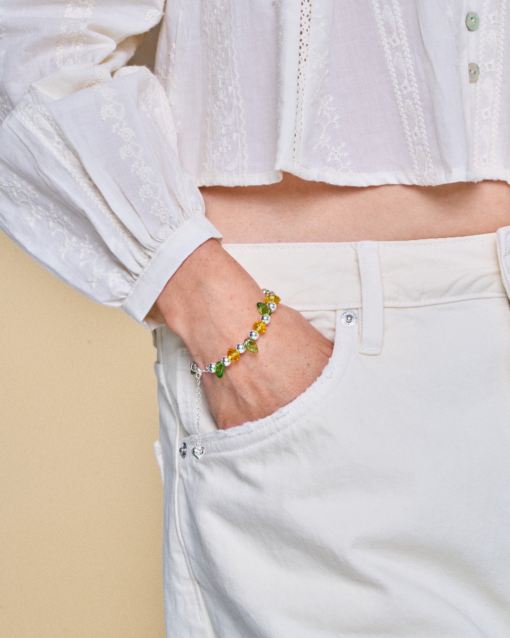 Sweet Citrus Bracelet in Silver