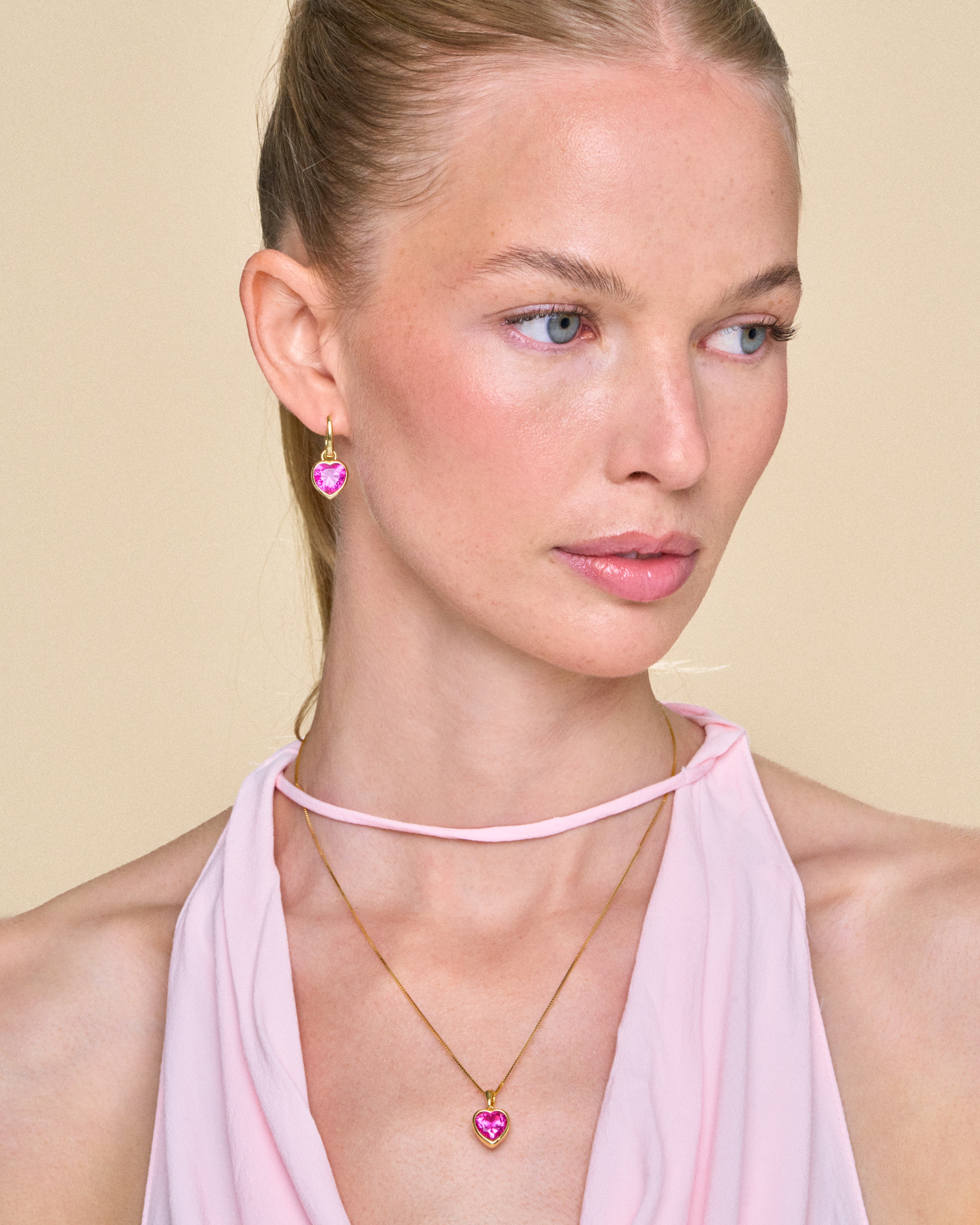 Sweethearts Pink Earrings