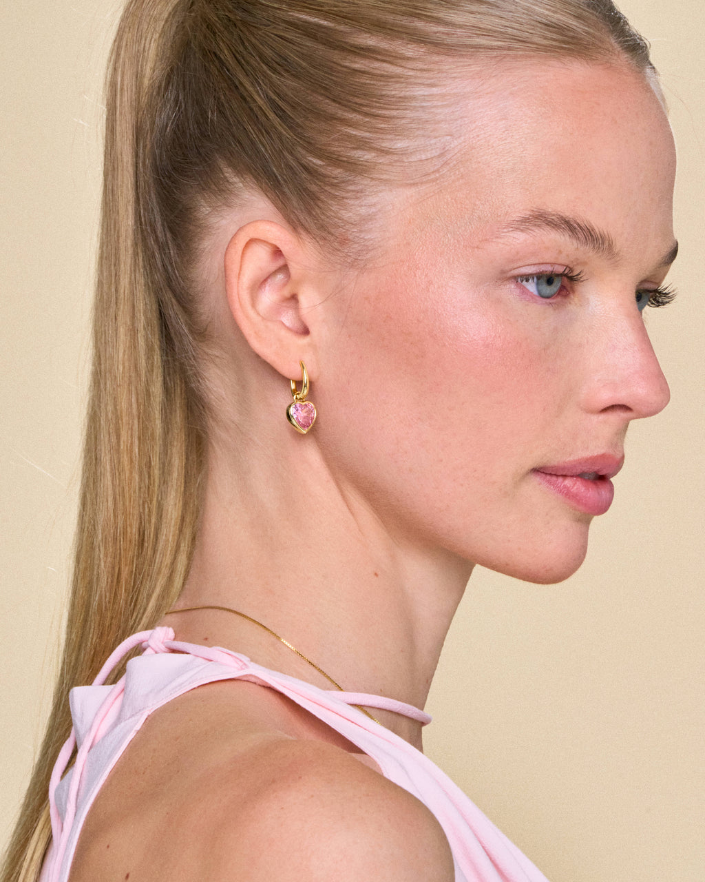 Sweethearts Light Pink Earrings