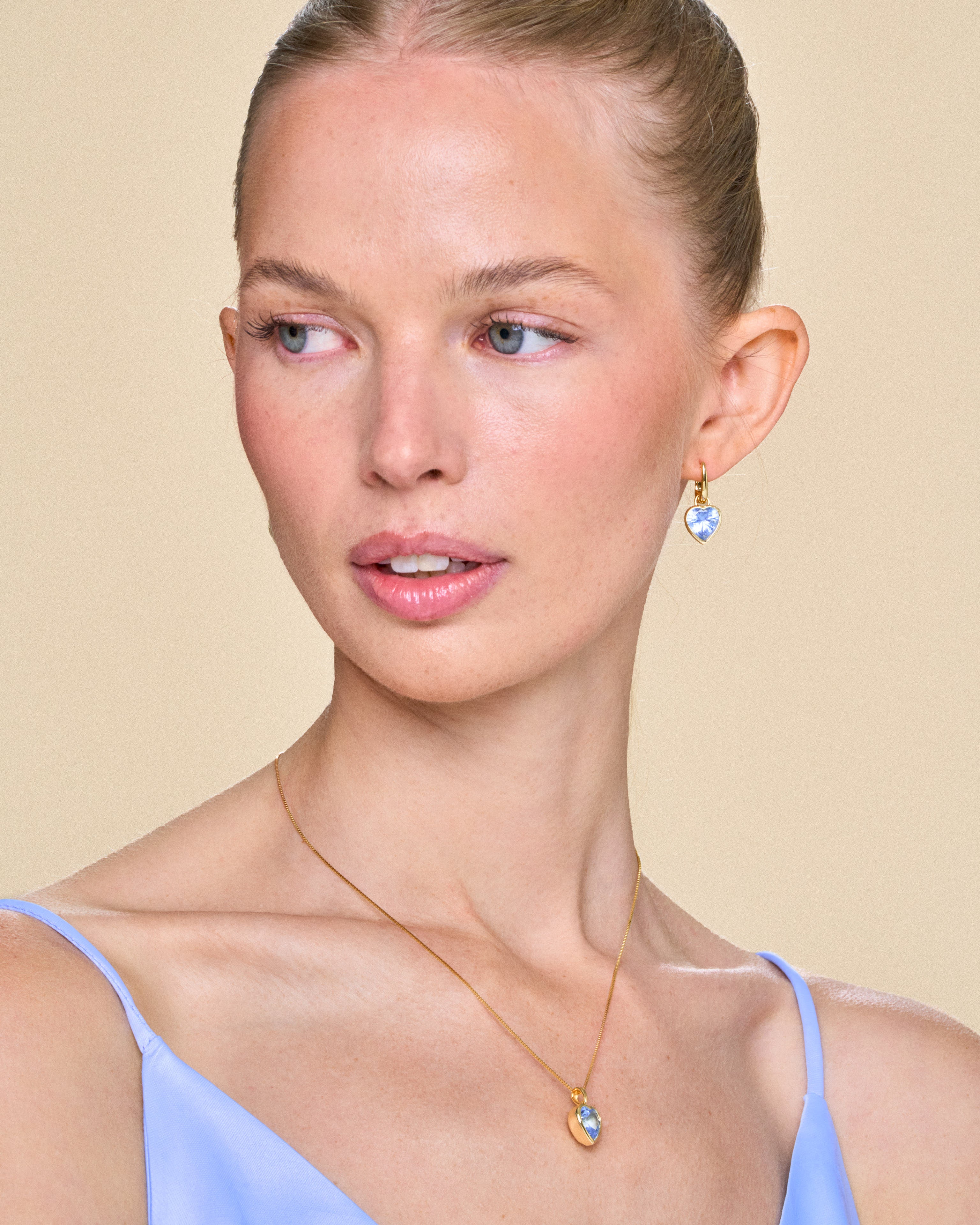 Sweethearts Blue Earrings