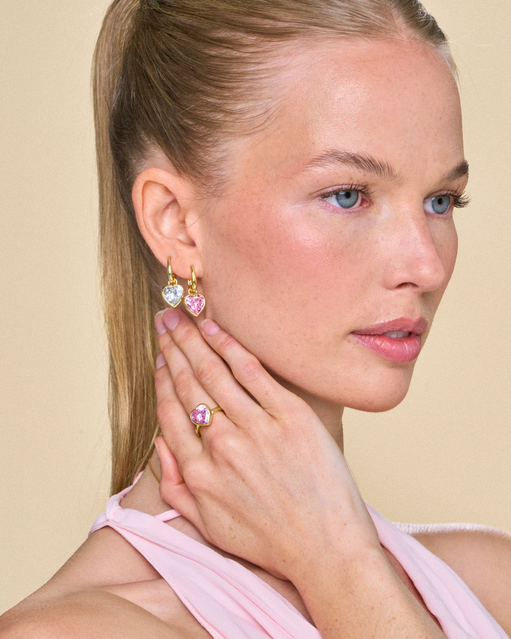 Sweethearts Crystal Earrings