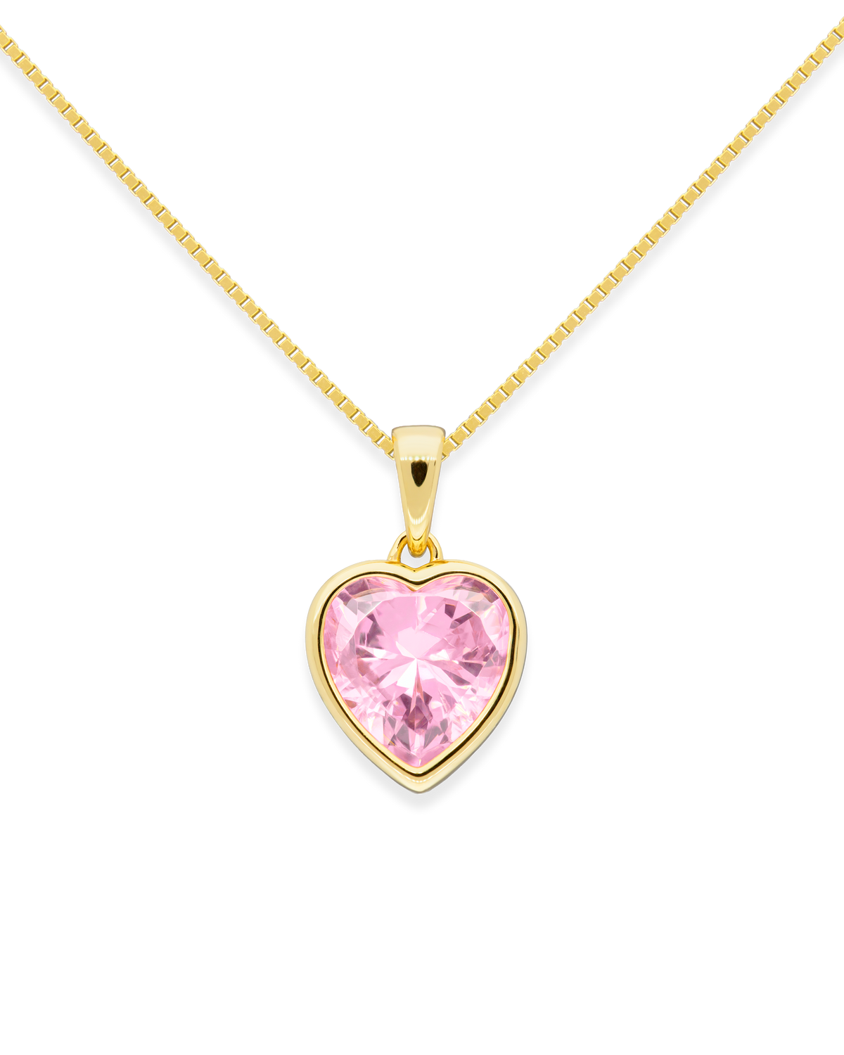 Sweethearts Light Pink Necklace
