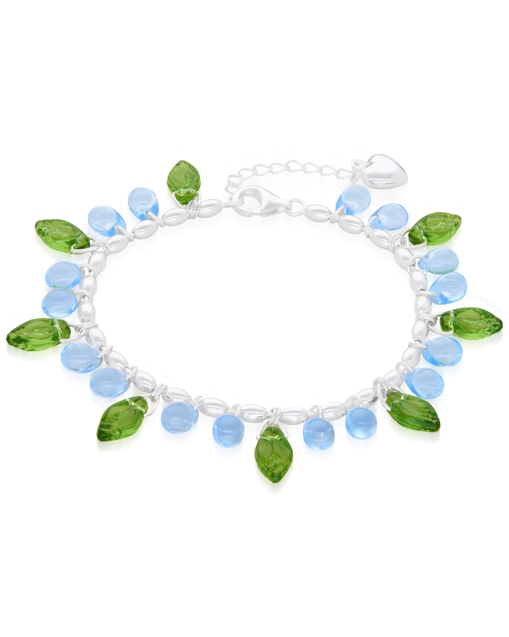 Blueberry Milk Bracelet in Silver
