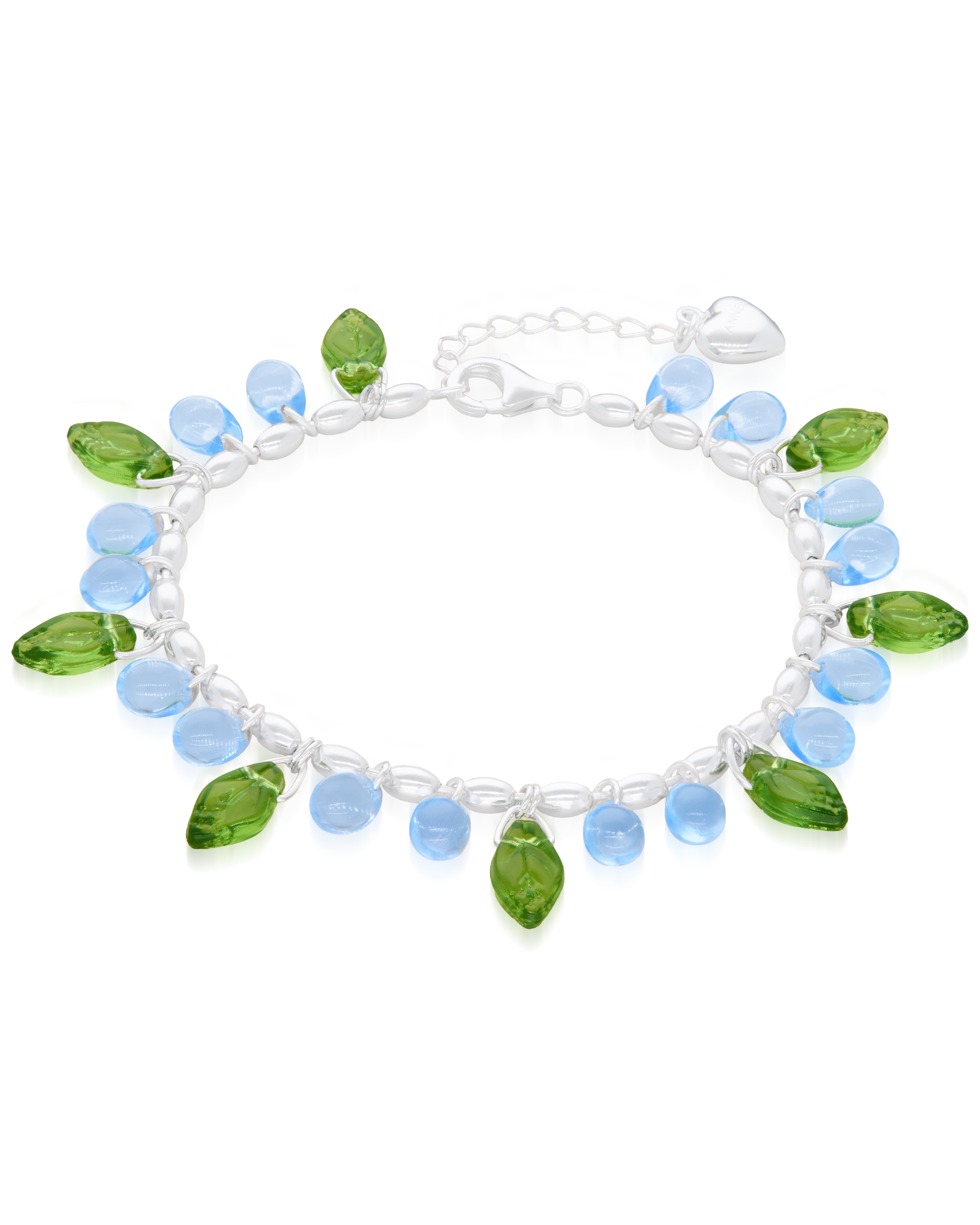 Blueberry Milk Bracelet in Silver