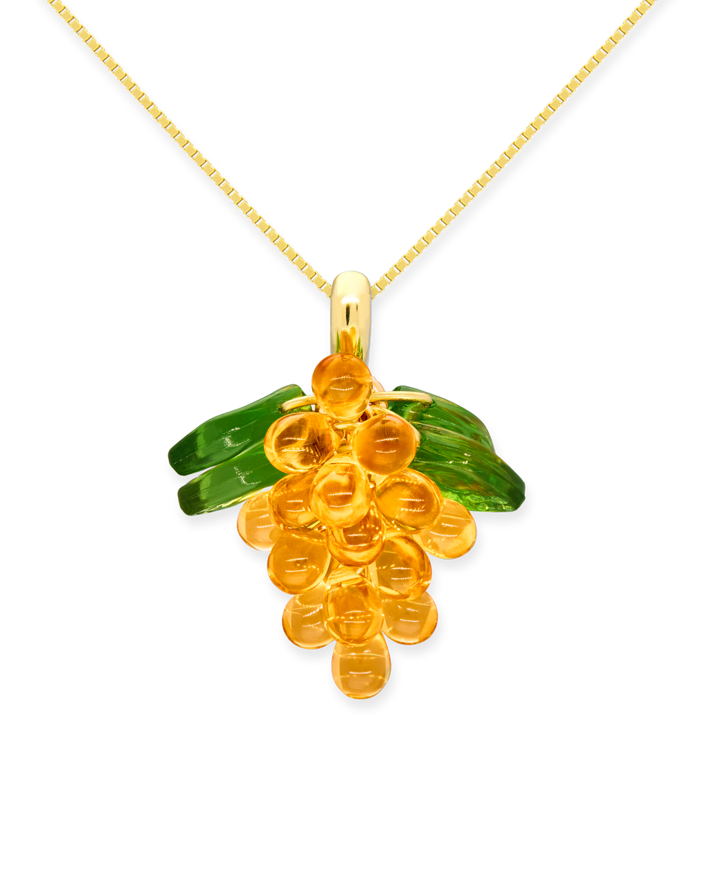 Apricot Jelly Necklace