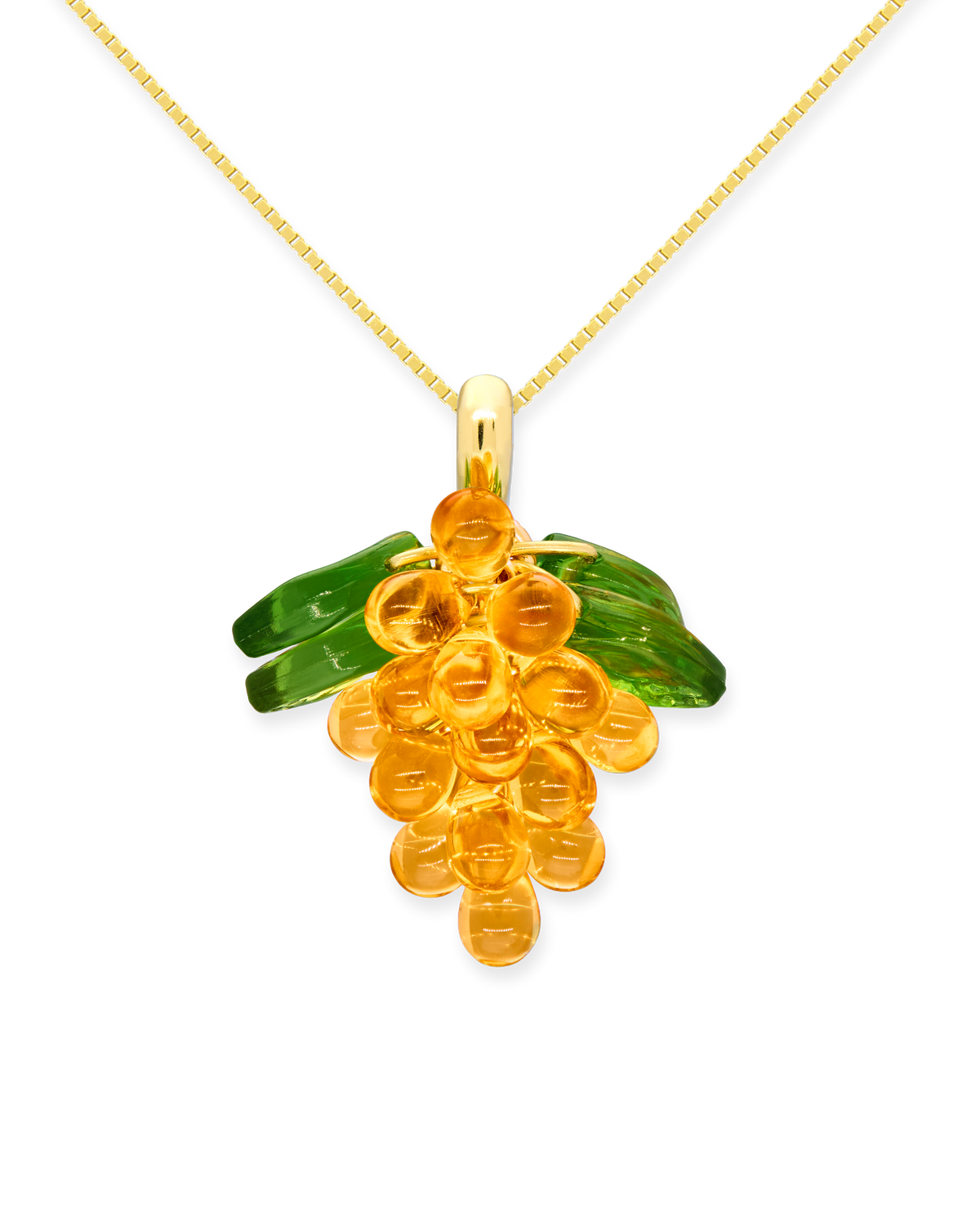 Apricot Jelly Necklace