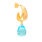Aqua Drop Earrings