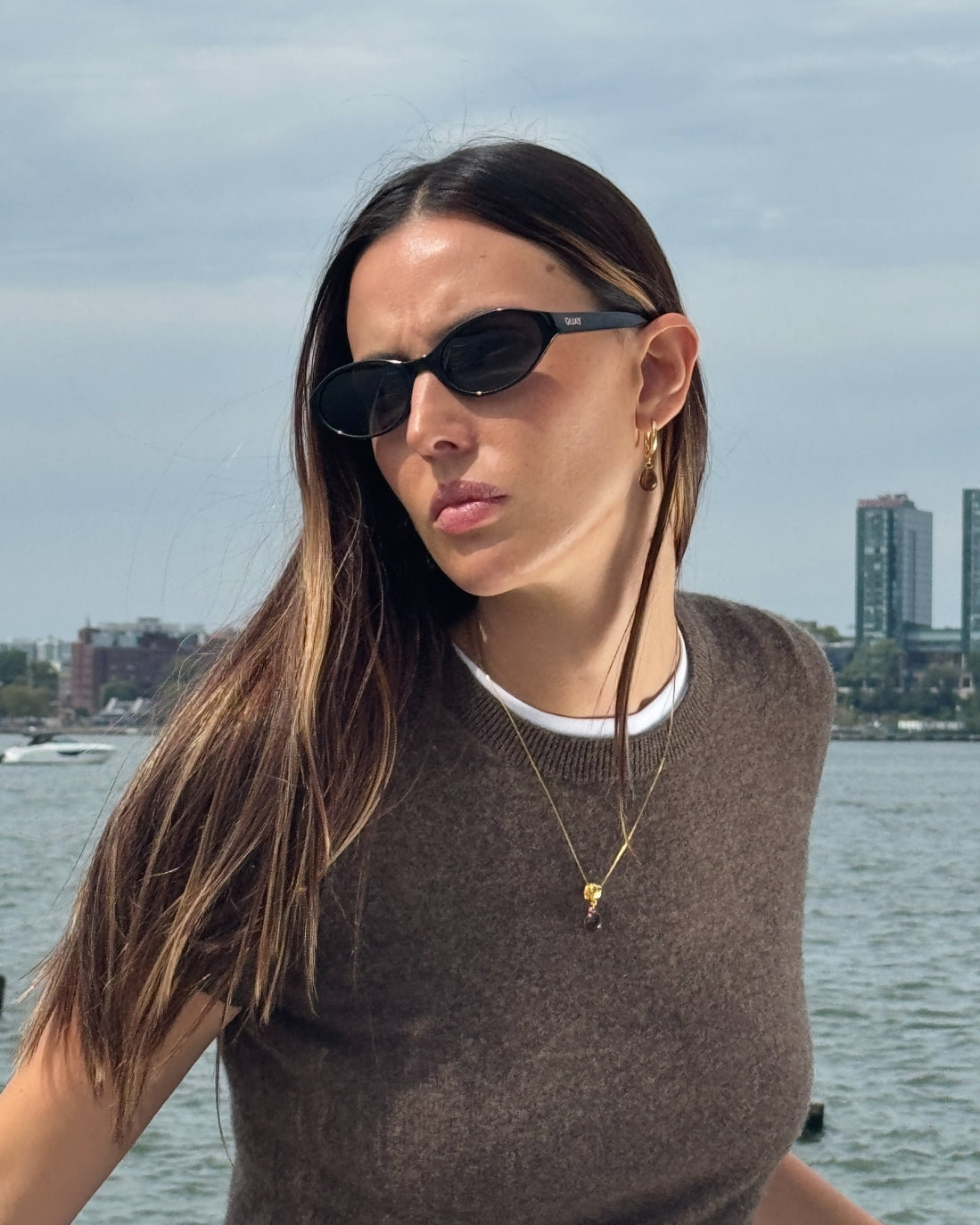 Sugar Drop Choco Necklace