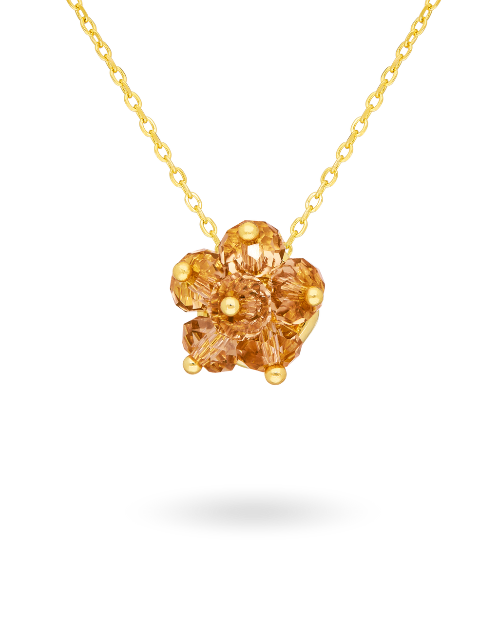 Cinnamon Spice Cake Necklace