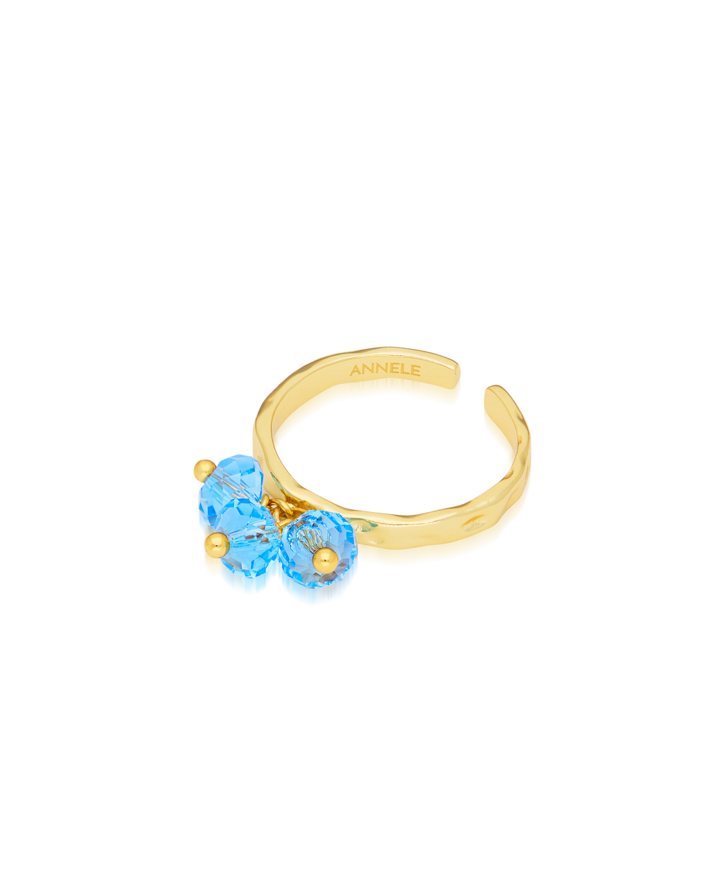Disco Ring Aquamarine