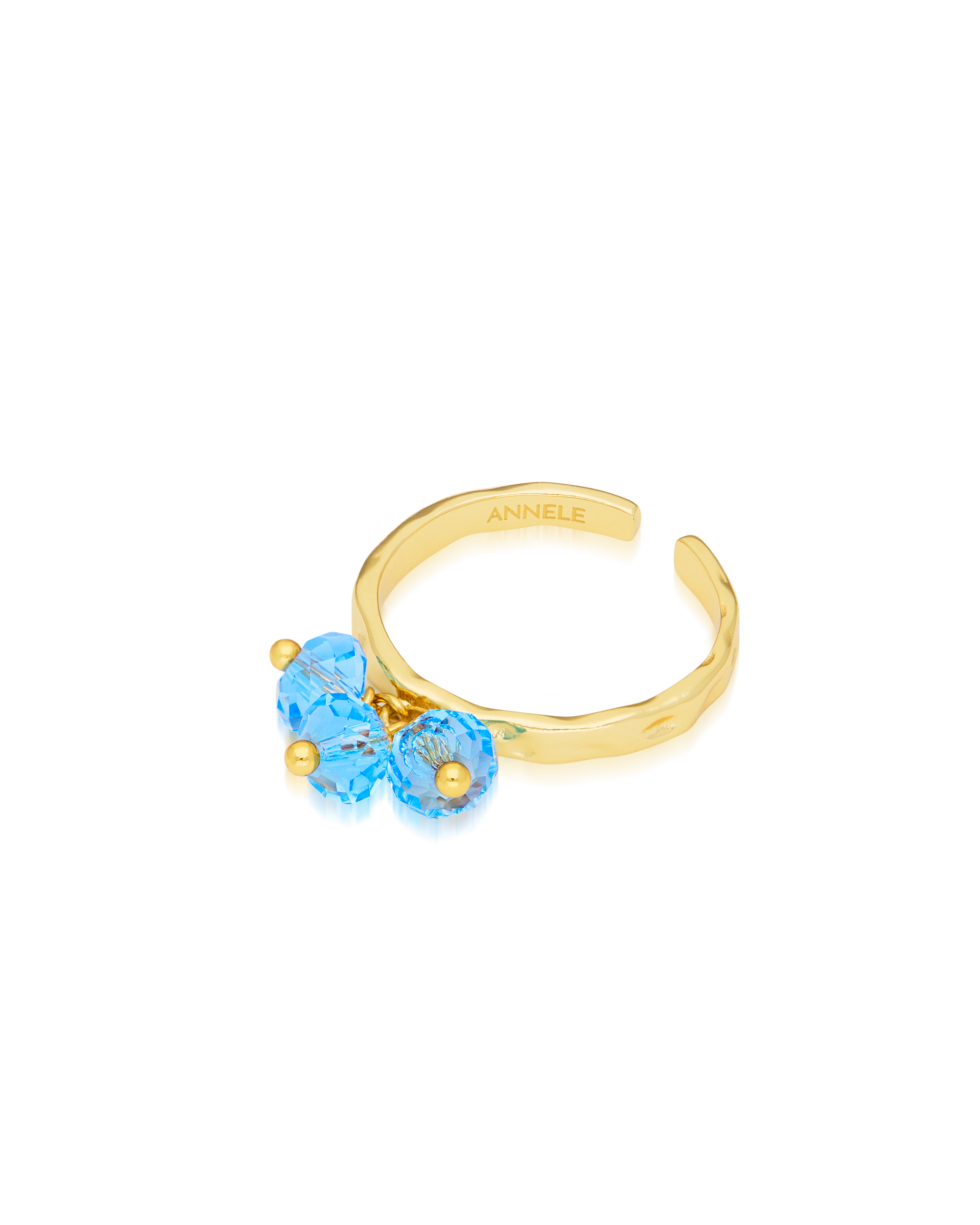 Disco Ring Aquamarine