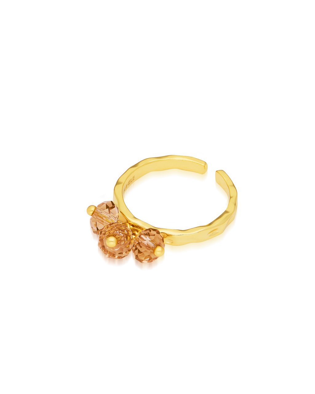 Disco Ring Light Brown