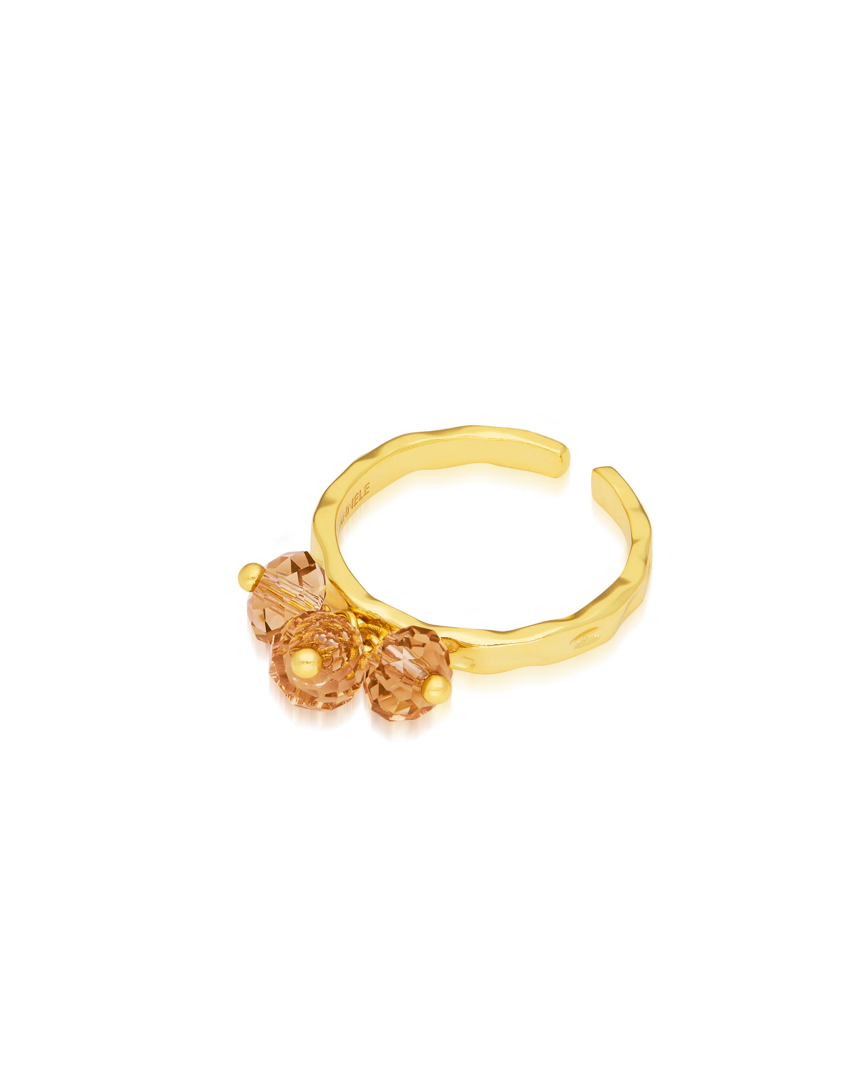Disco Ring Light Brown