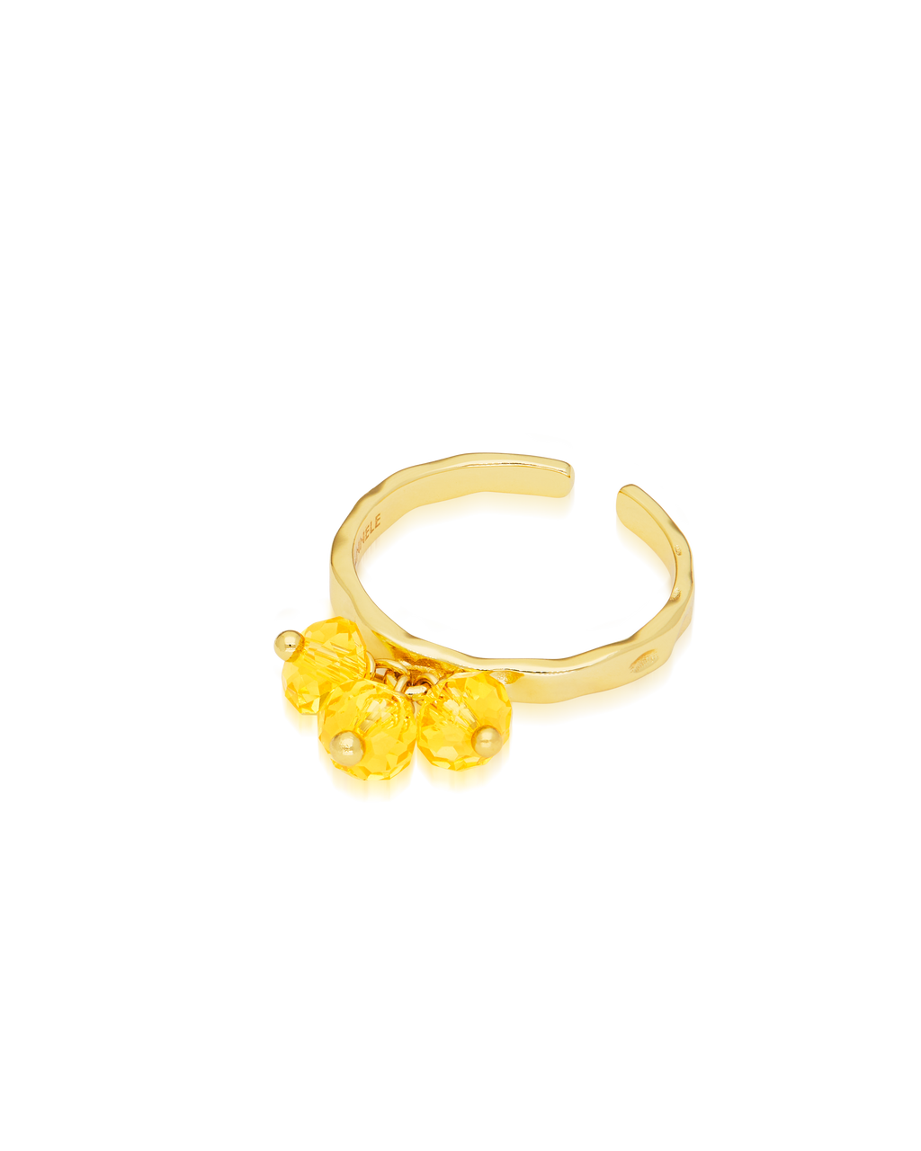 Disco Ring Yellow