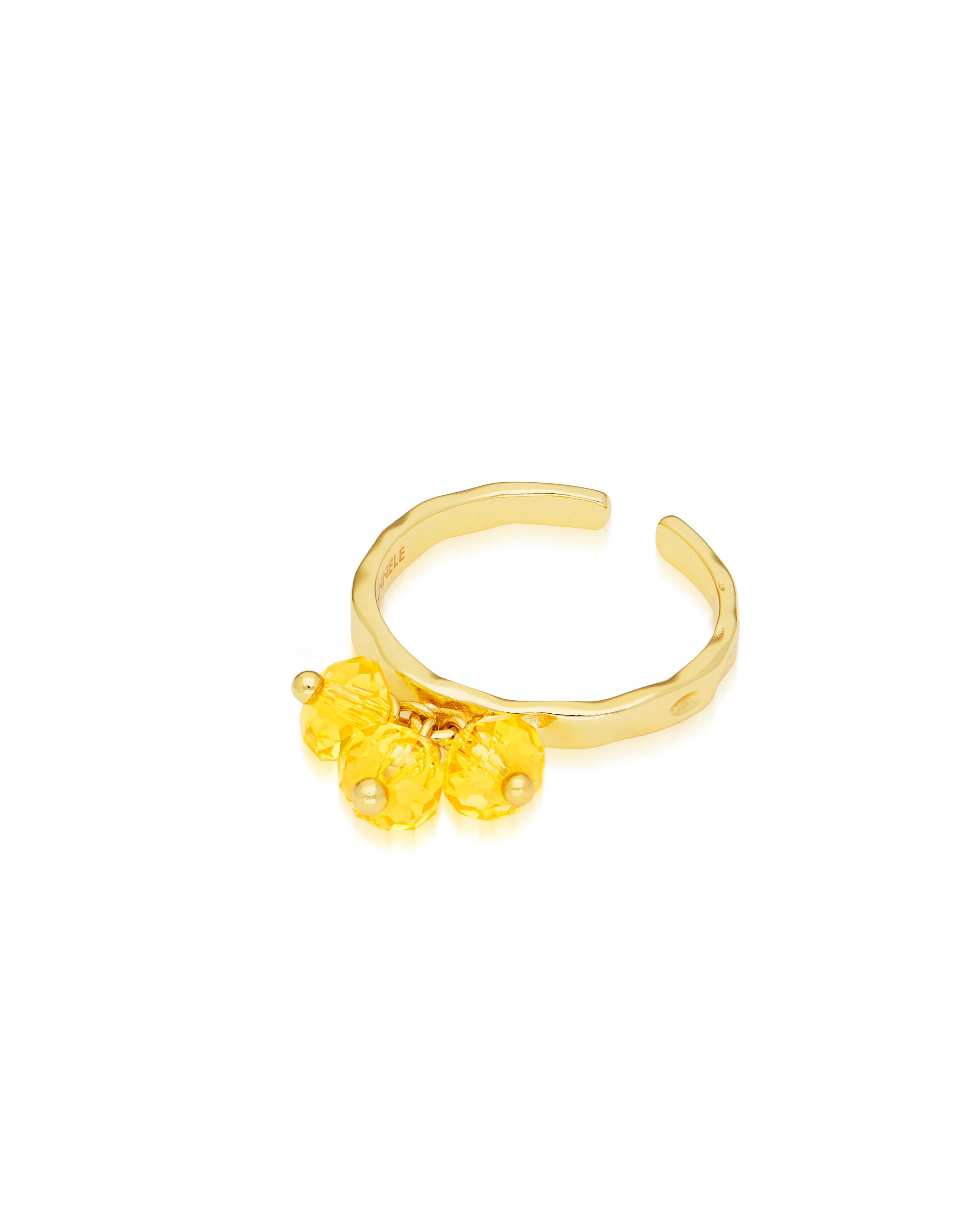 Disco Ring Yellow