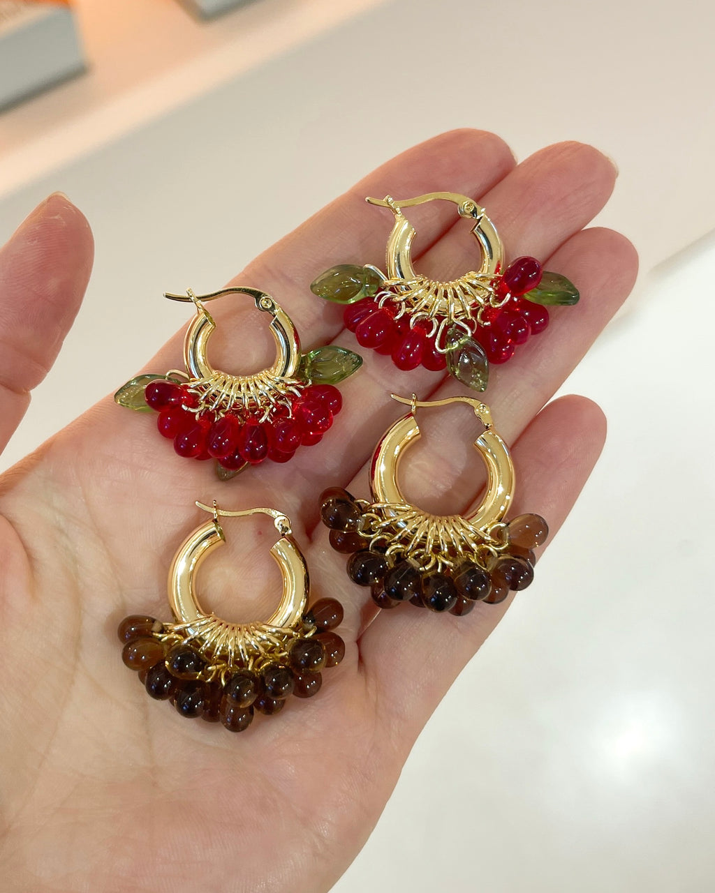 Mini Baby Pomodoro Earrings