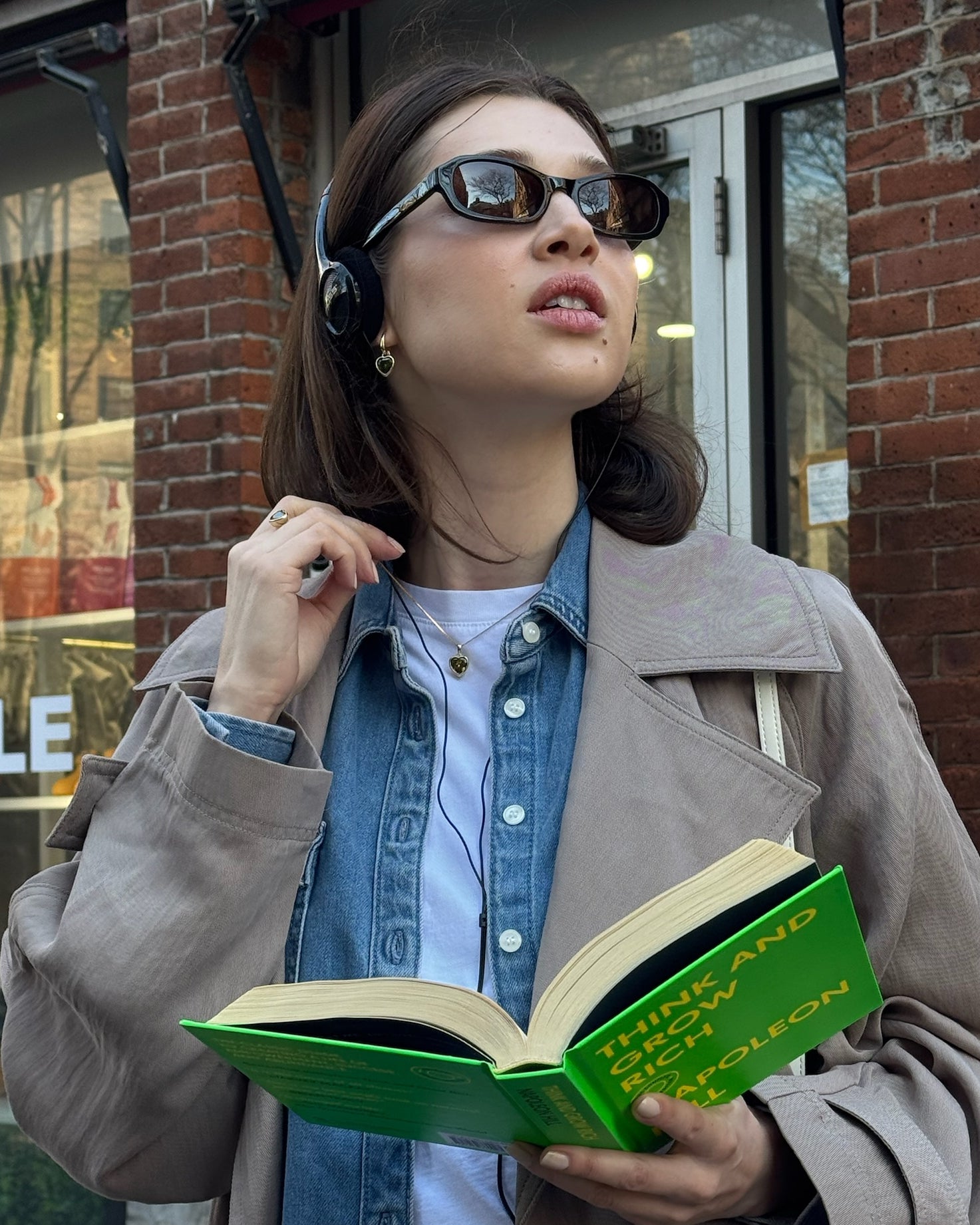 Sweethearts Green Necklace