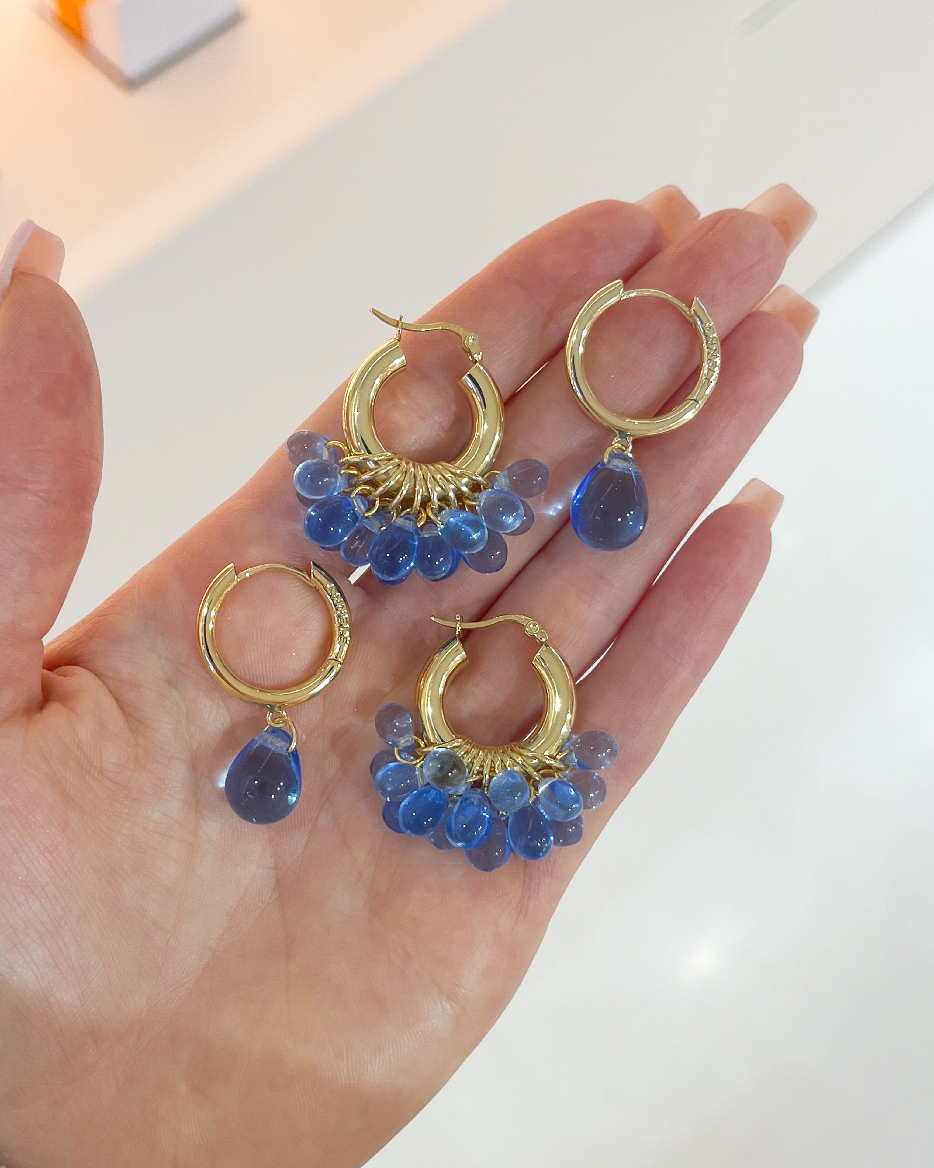 Wavy Baby Earrings