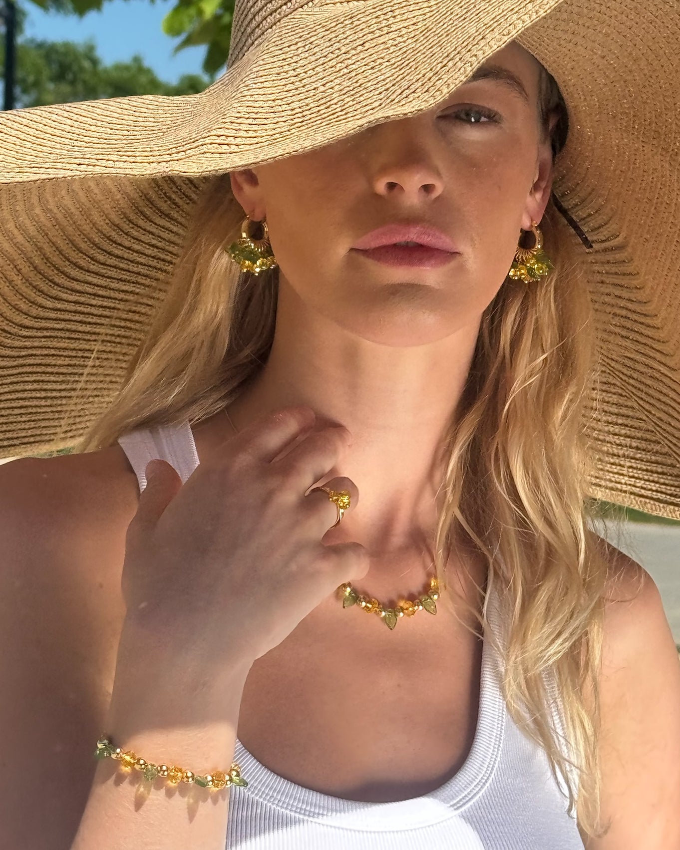 Disco Ring Yellow