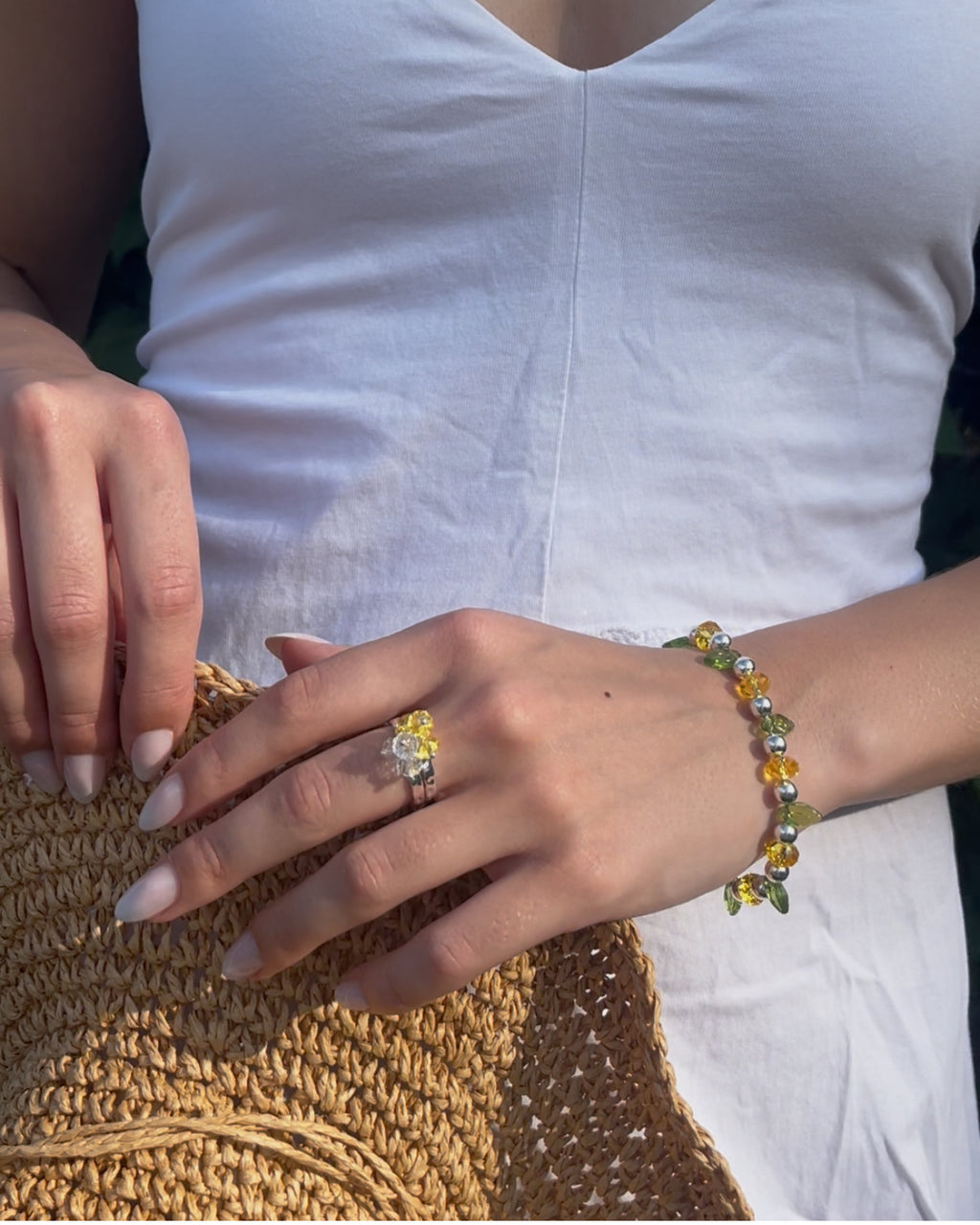 Sweet Citrus Bracelet in Silver