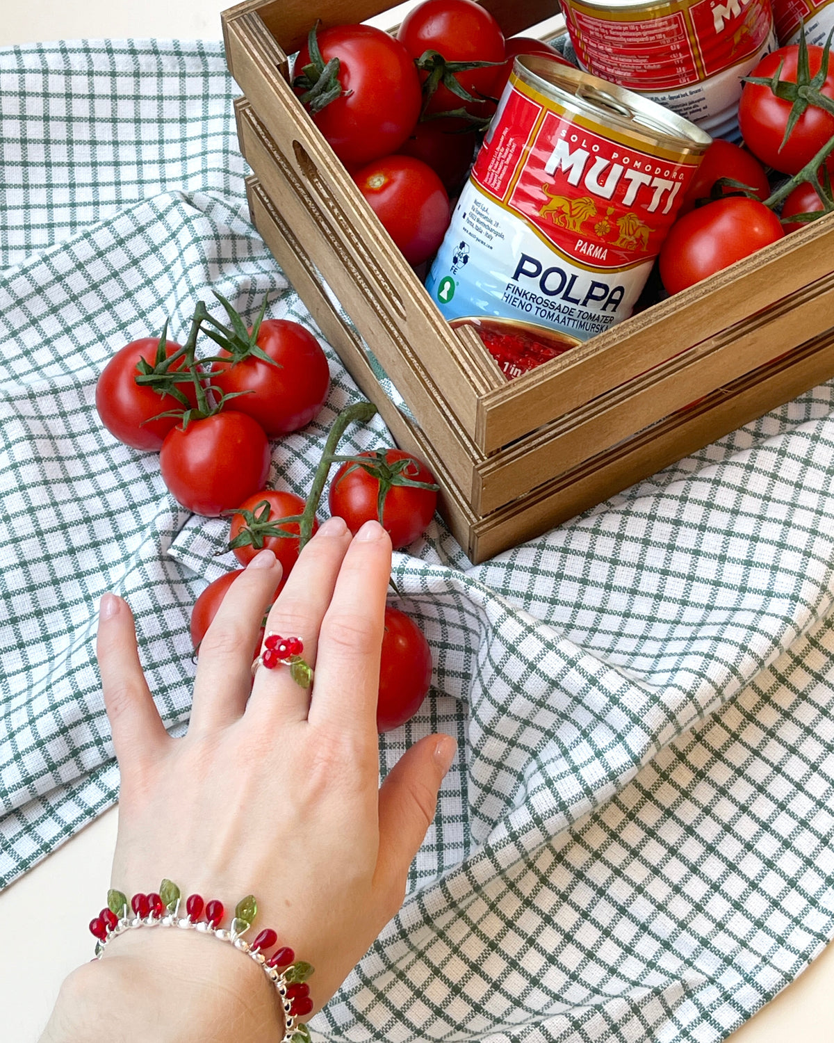 Baby Pomodoro Bracelet in Silver by ANNELE, silver bracelet, image 9