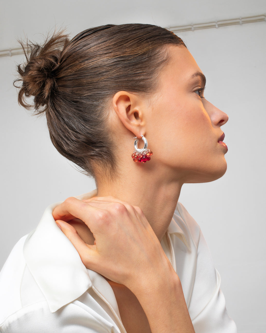 L-O-V-E Earrings in Silver