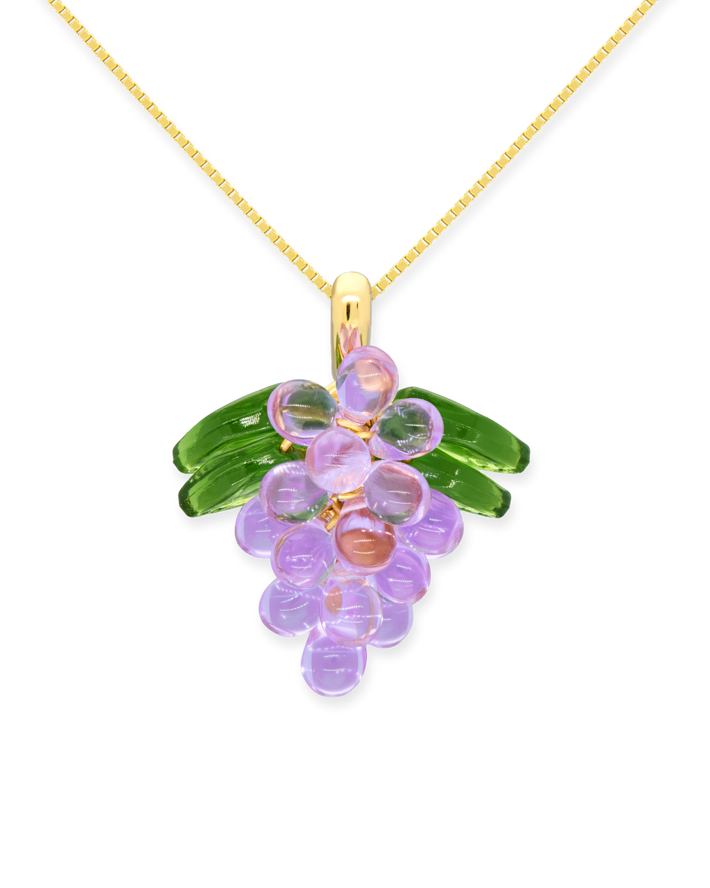 Lavender Jelly Necklace