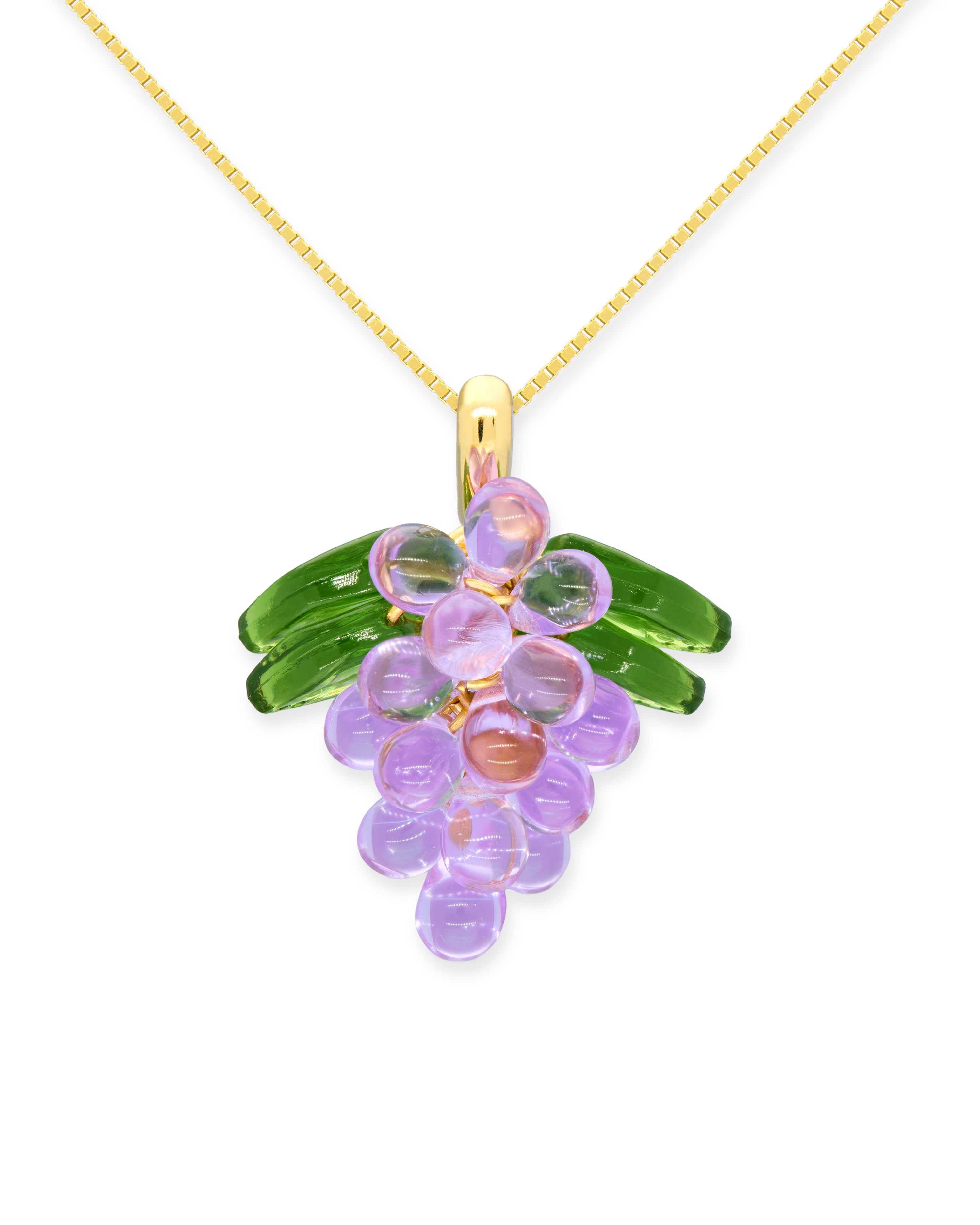 Lavender Jelly Necklace