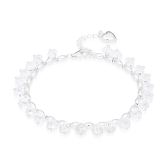 Gloss 'n Roll Bracelet in Silver