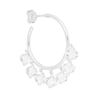 Sugar Swirl Earrings in Silver