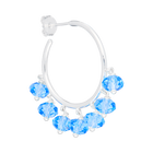 Sea Salt Swirl Earrings in Silver